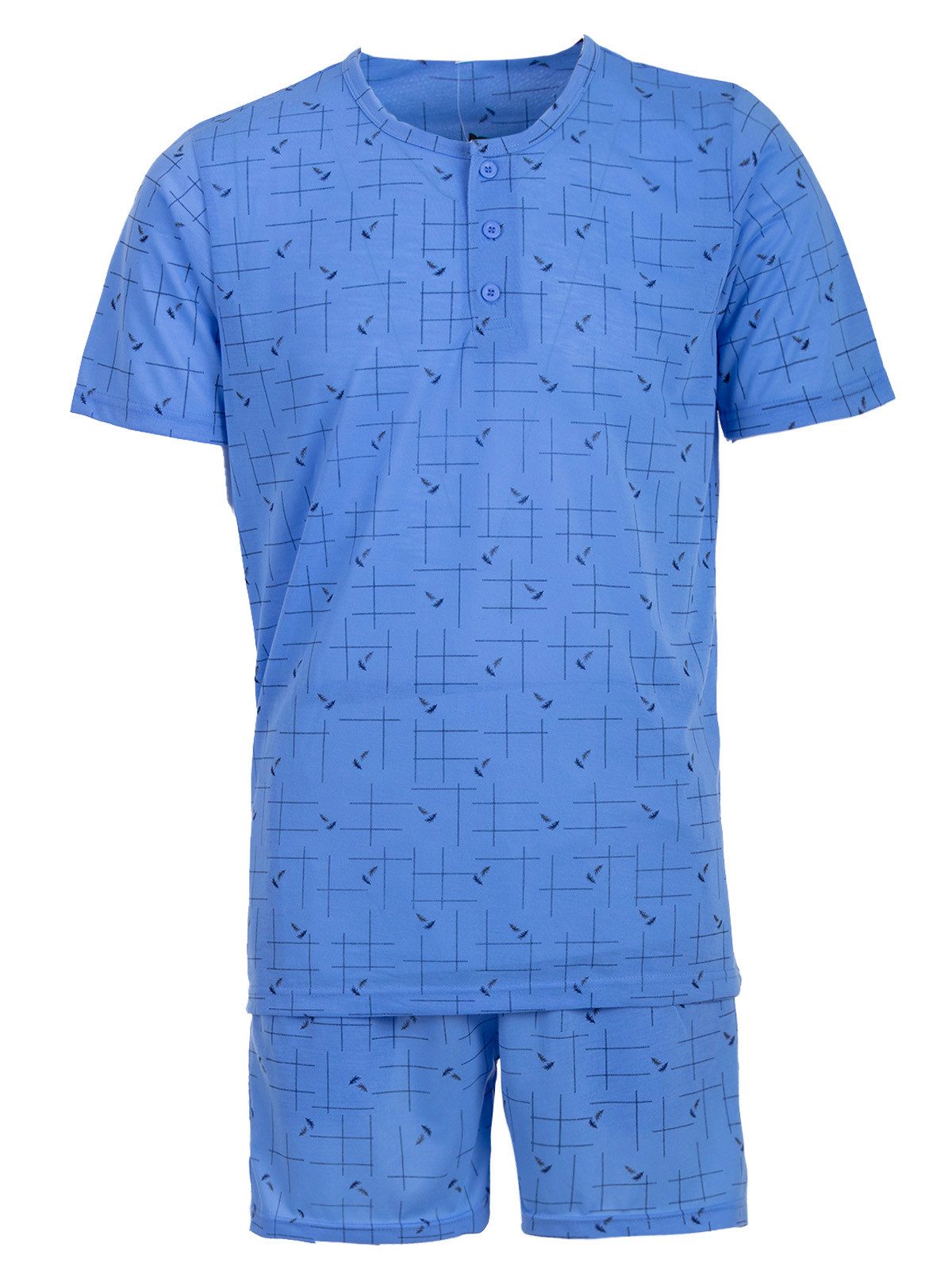 Lucky Schlafanzug Pyjama Set Shorty - Zweigen günstig online kaufen