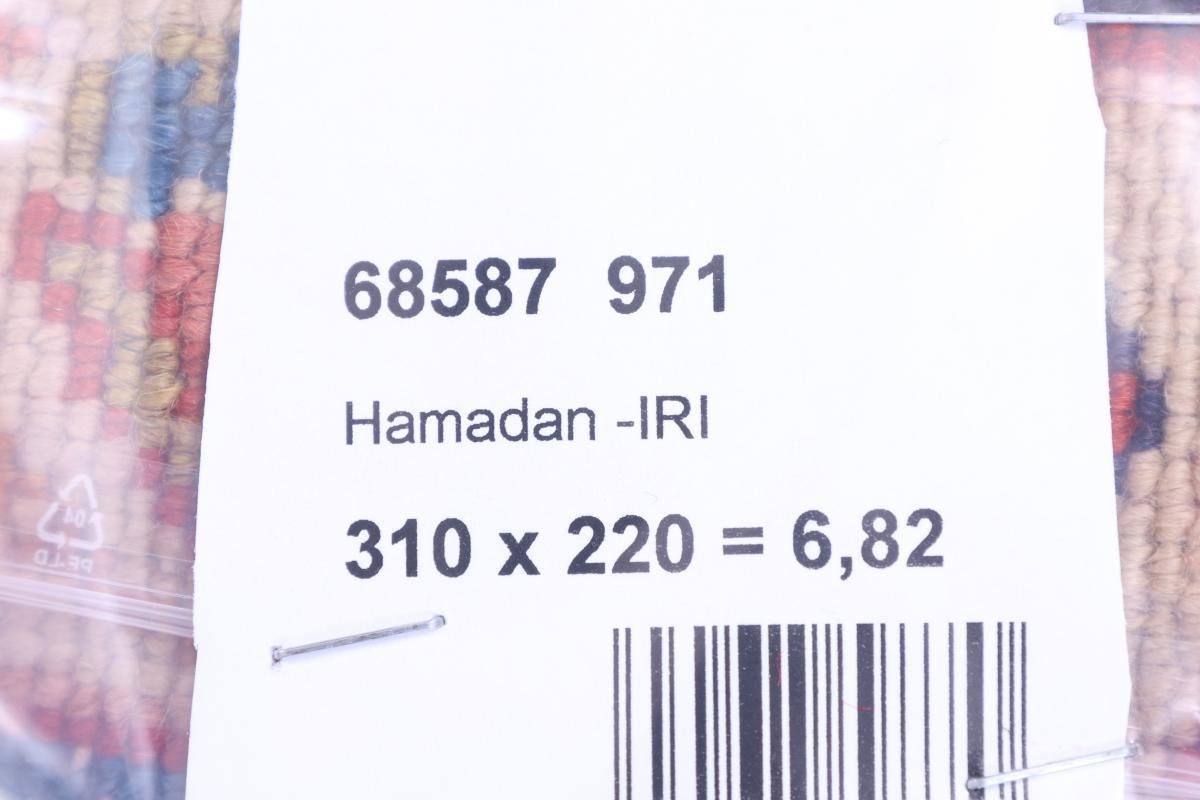 Hamadan Trading, Orientteppich mm rechteckig, Höhe: Perserteppich, Nain Handgeknüpfter 219x311 Sherkat / 8 Orientteppich