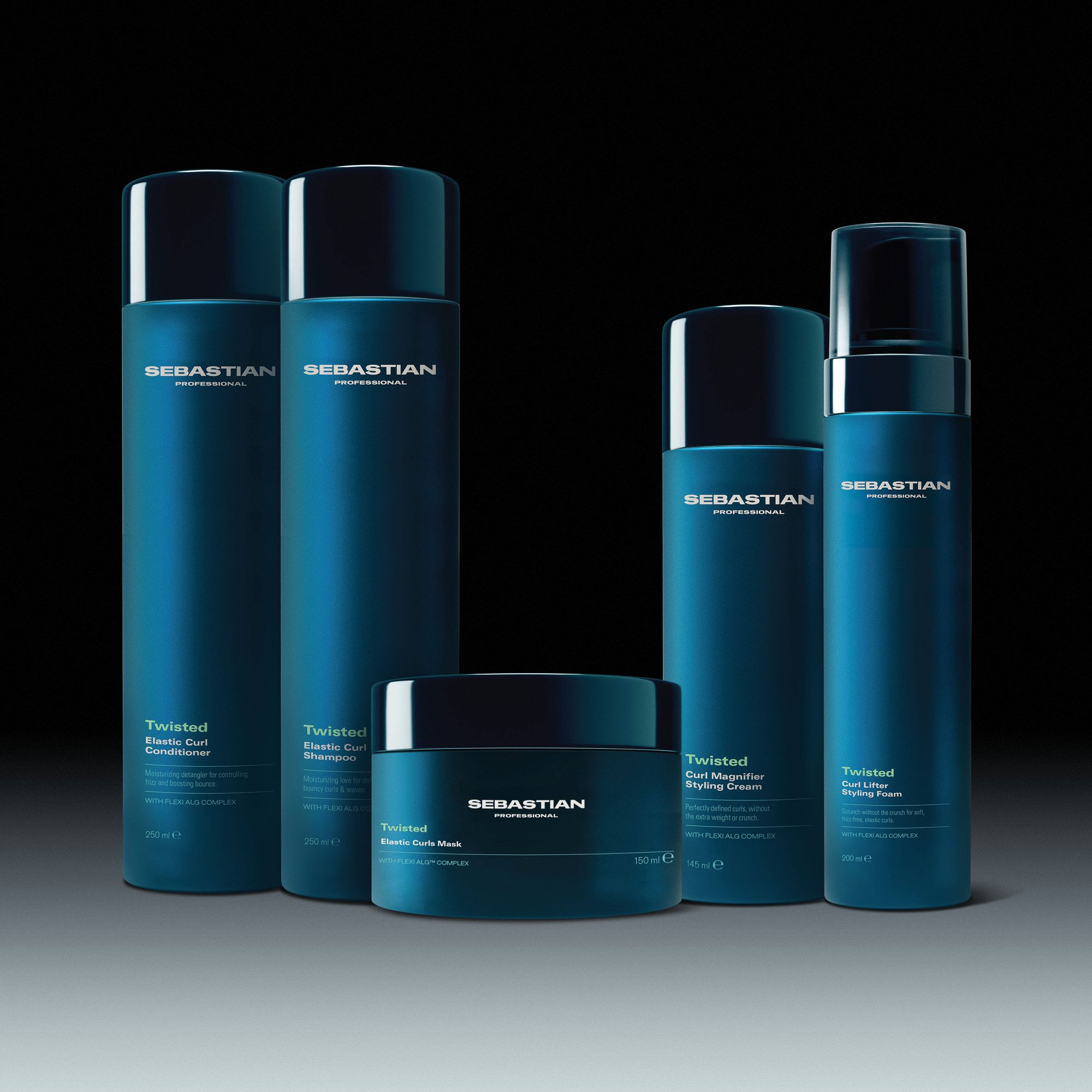 Sebastian Professional Haarshampoo Twisted Shampoo, mit feuchtigkeitsspendender Pflege