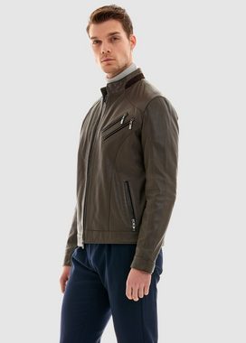 Pierre Cardin Lederjacke in tollem Biker-Look