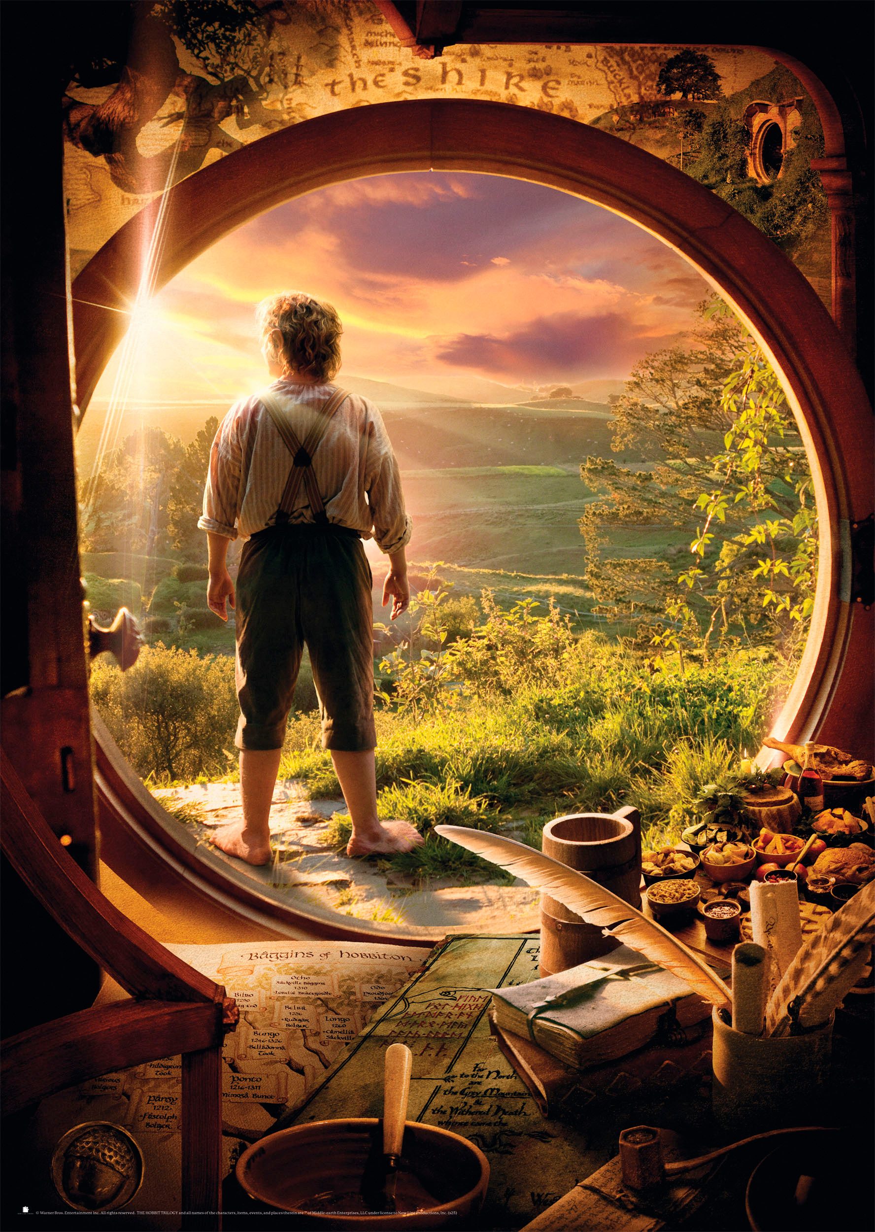 Schmidt Spiele Puzzle Der Hobbit, Leaving günstig online kaufen