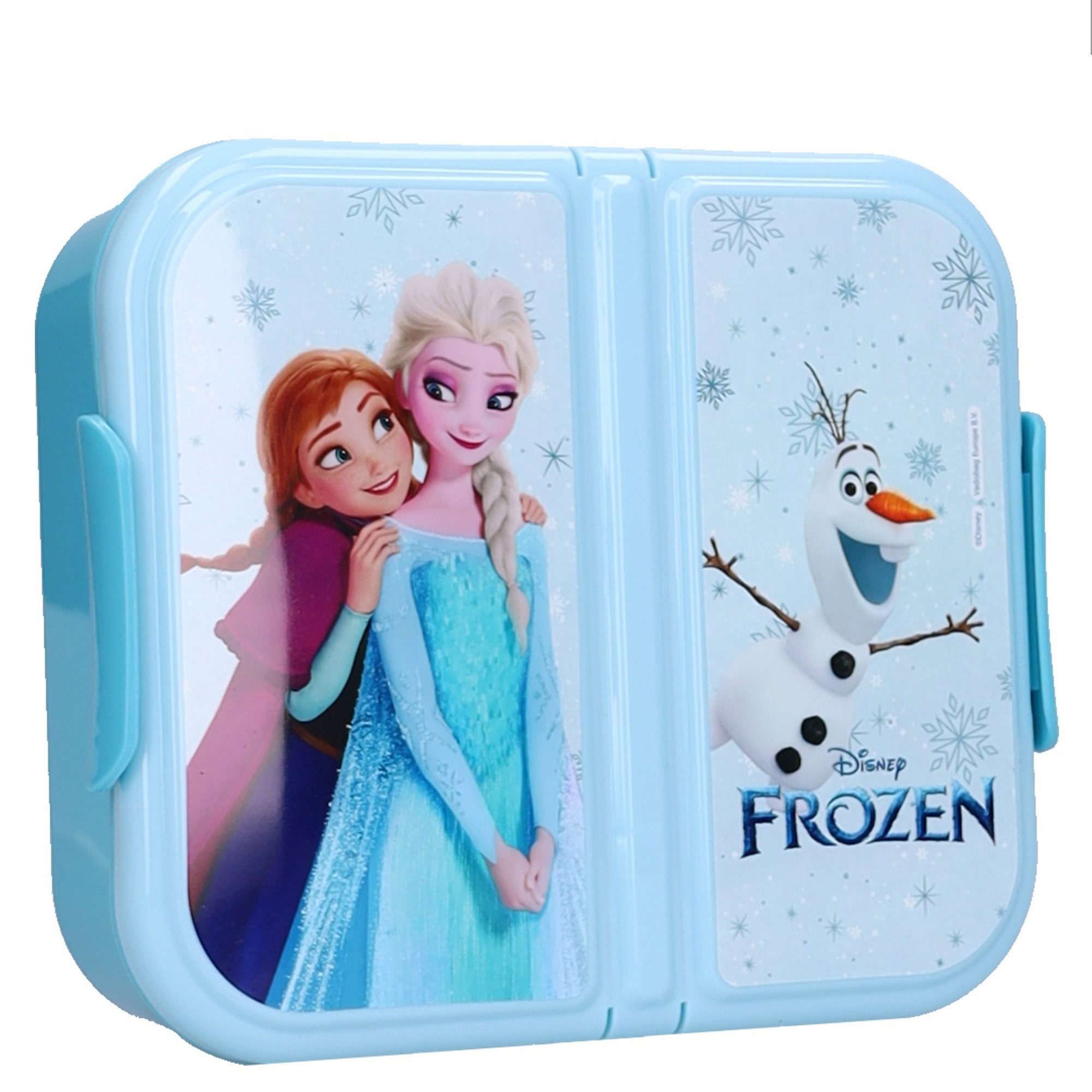Disney Frozen Lunchbox Kinder Brotdose 1,4 l Snackbox für Schule und unterwegs, PP, (1-tlg)