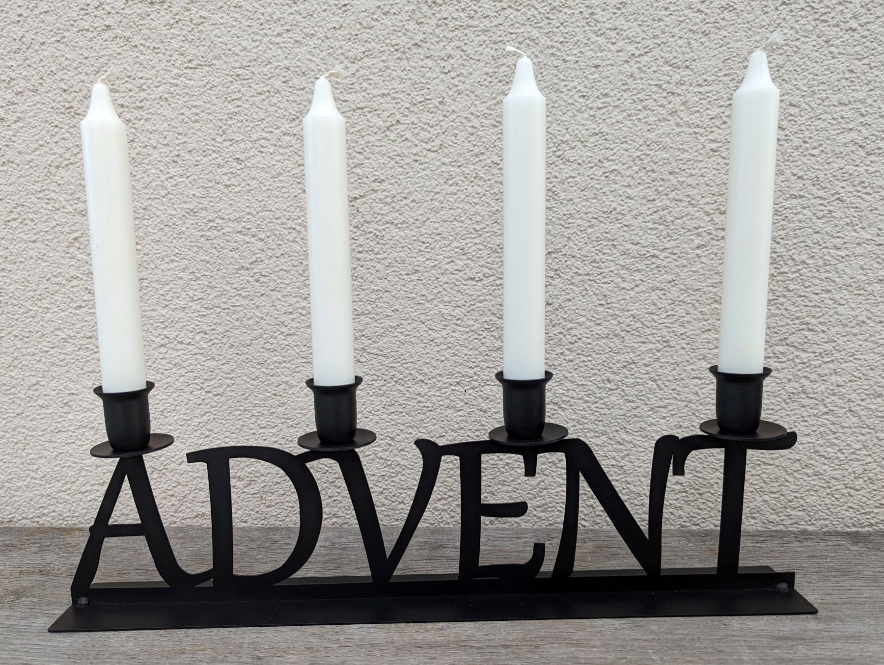 Posiwio Kerzenhalter Weihnachtsfigur "Advent" (4er-Set)