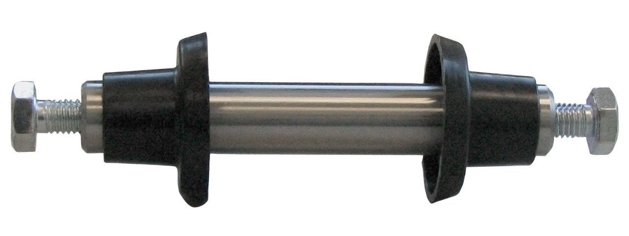 Dörner + Helmer Rollbrett Universal Achszubehör Set schwarz