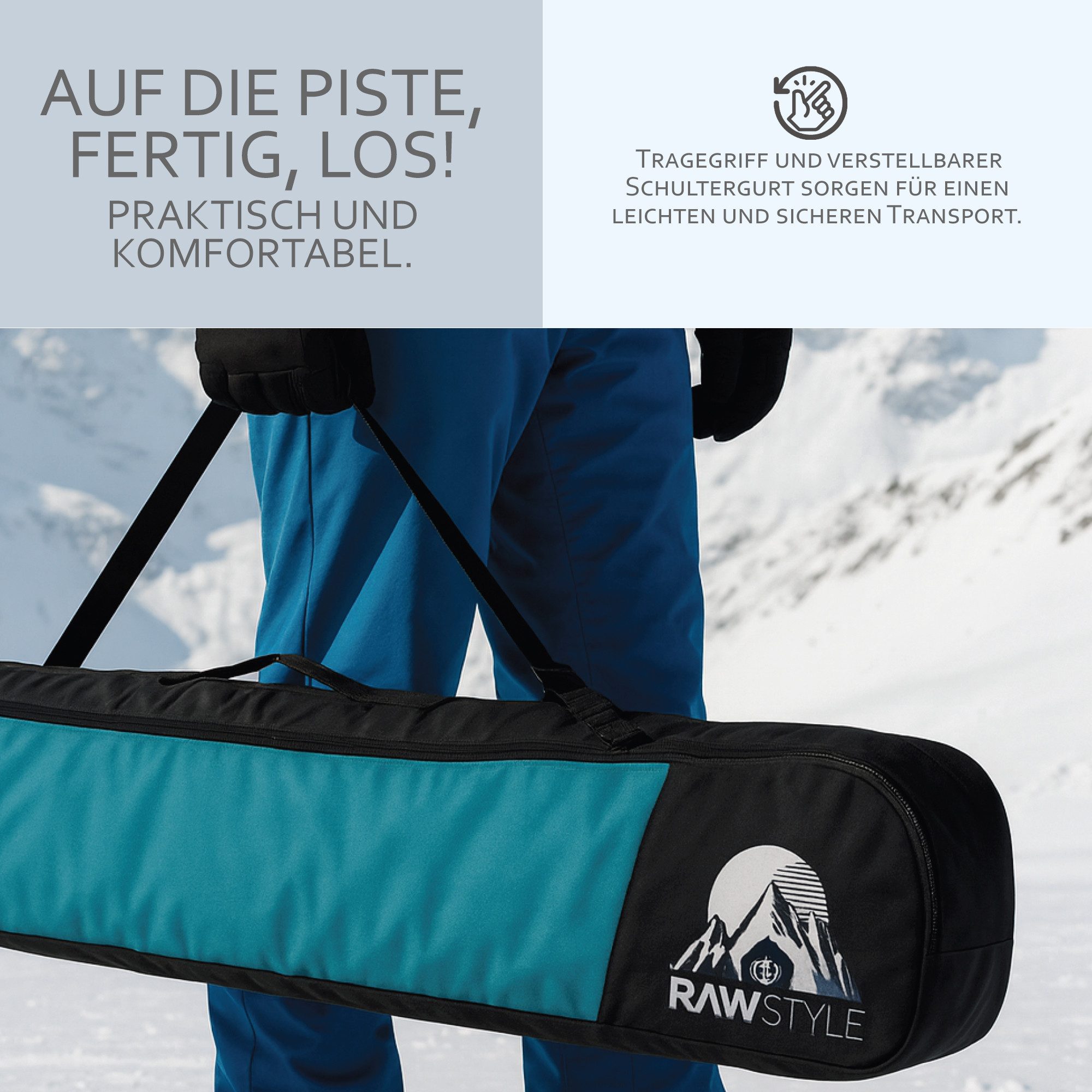 BambiniWelt by Rafael K. Skitasche Snowboard Tasche wasserdicht Snowoard Ru günstig online kaufen