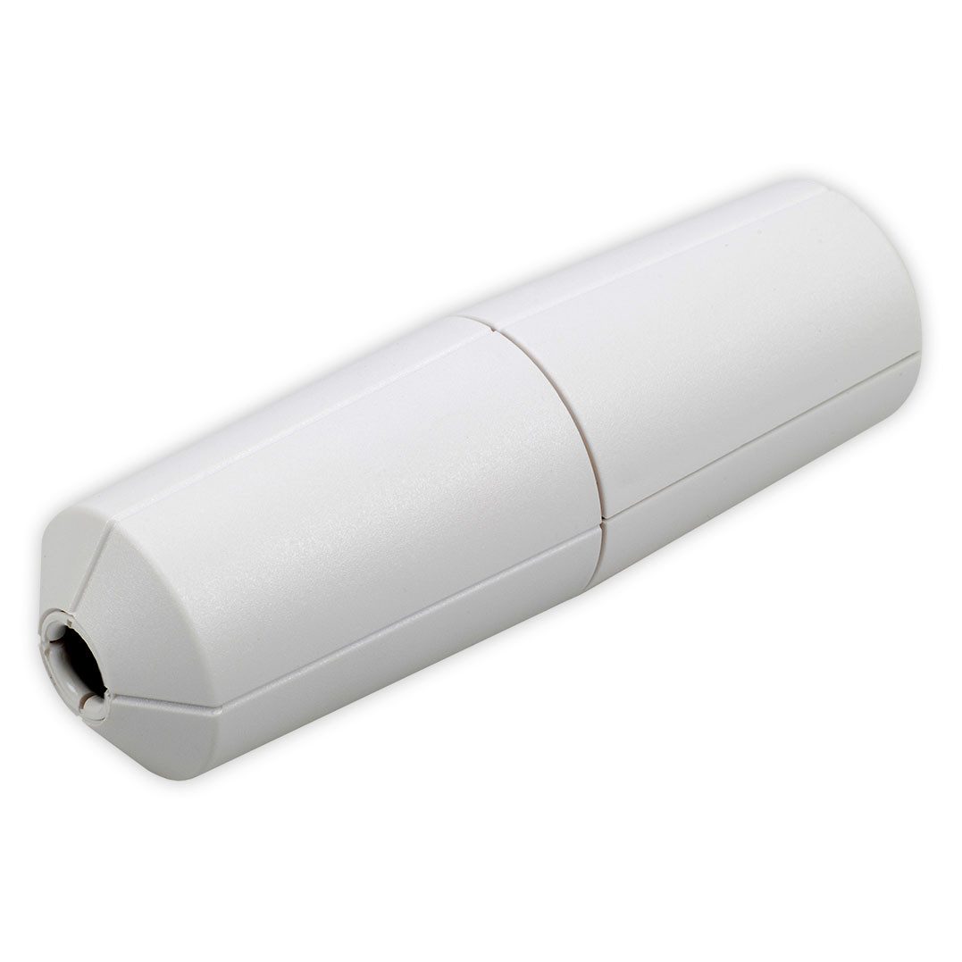 Ehmann Drehdimmer EHMANN Schnurdimmer T28.08, weiß, Phasenanschnitt, 230V, 50Hz