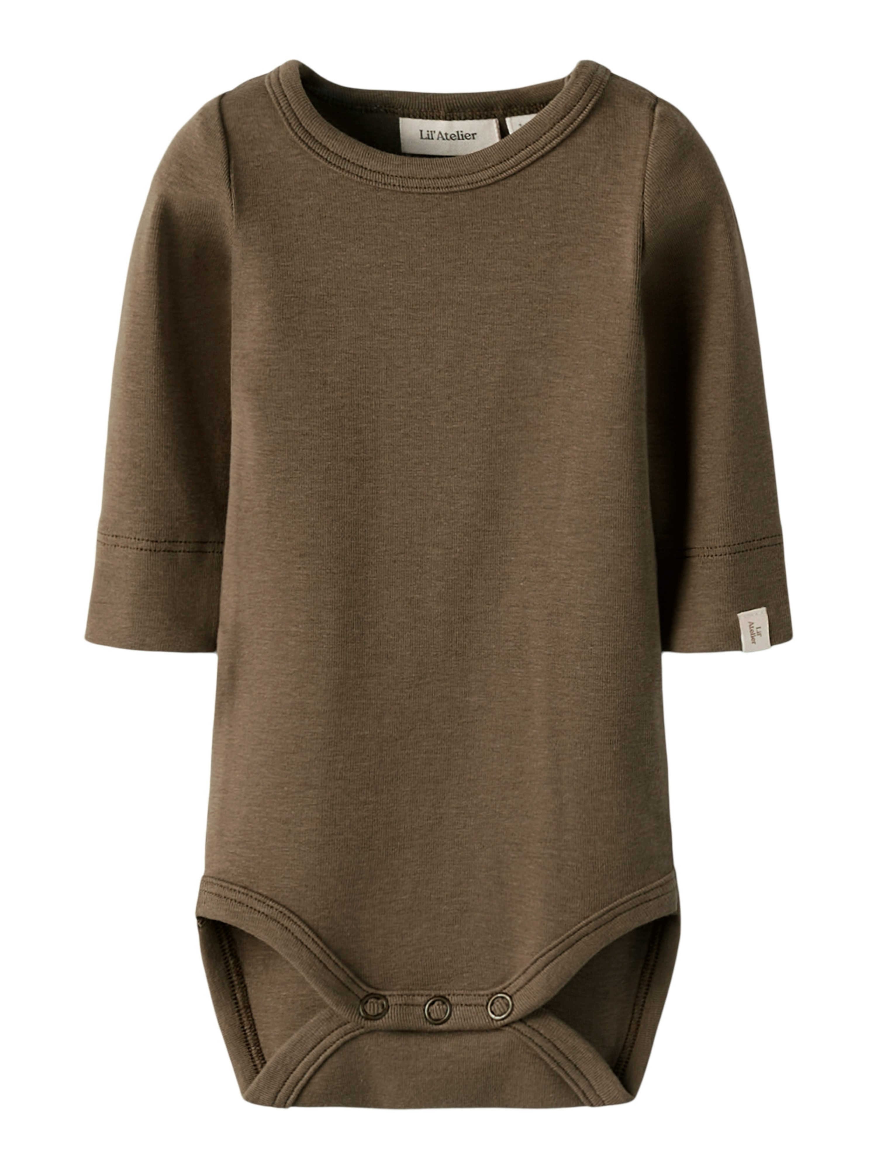 Lil' Atelier Langarmbody NBNGAYO LS SLIM BODY LIL NOOS Baumwollmischung