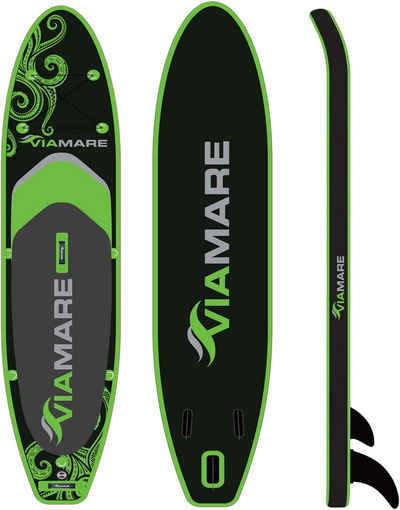 VIAMARE Inflatable SUP-Board »SUP Set VIAMARE 330 S Octopus grün-schwarz«
