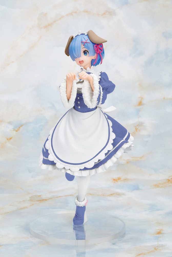 Taito Prize Actionfigur Re:Zero - Starting Life in Another World PVC Statue Rem Memory Snow Pu