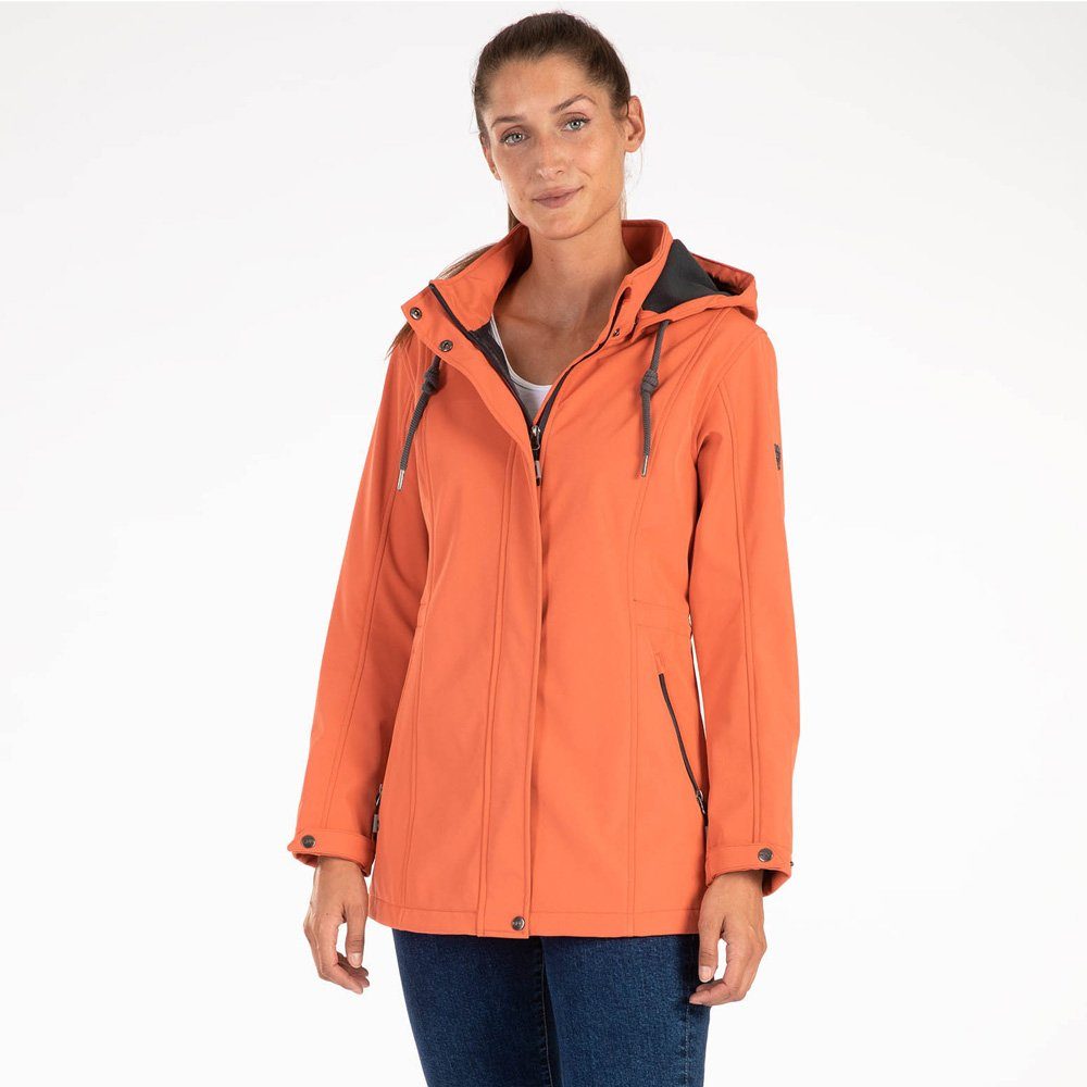 Hardshelljacke mit Fleece Neeke Innenseite - Primero coralle Softshelljacke 3 Lagen Linea LPO wasserdichte