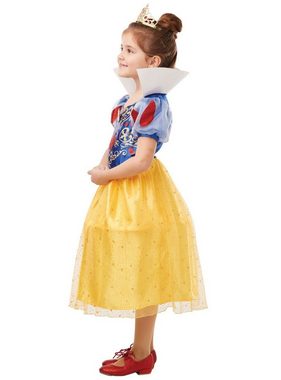 Rubie´s Kostüm Disney Prinzessin Schneewittchen Glitzerkostüm für, Prinzessinnenkleid mit jeder Menge Glanz und Glitter