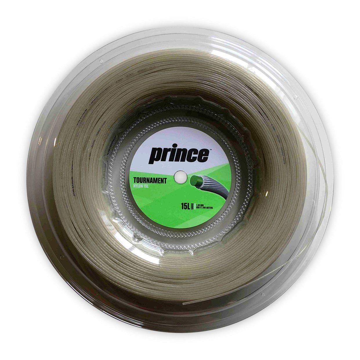 Tennissaite Tournament Nylon (Allround) natur 200m Rolle