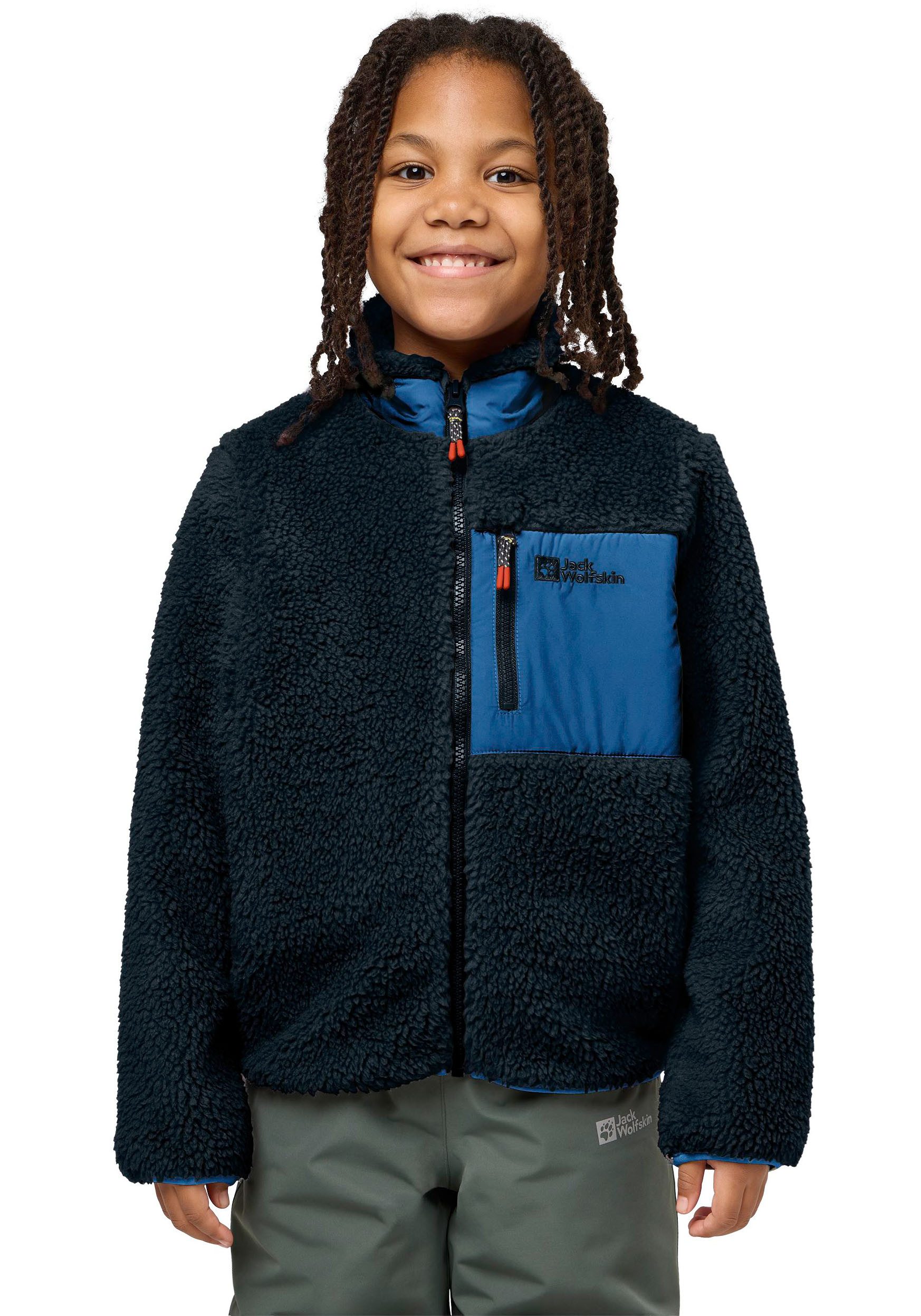 Jack Wolfskin Fleecejacke ICE CURL JACKET K aus 300er-Fleece