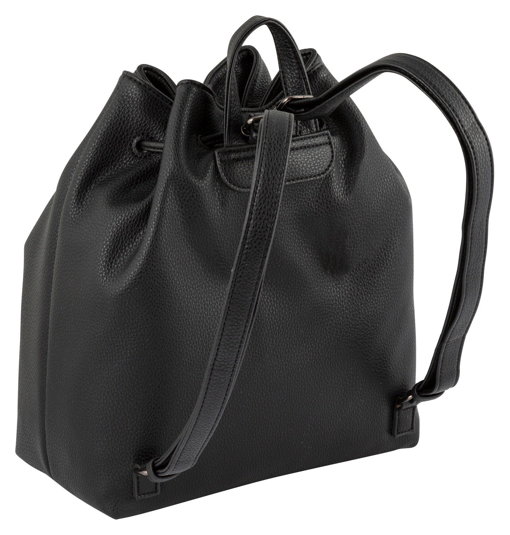 Cityrucksack CAMILLA im Backpack M, TAILOR Stil schwarz dezenten TOM