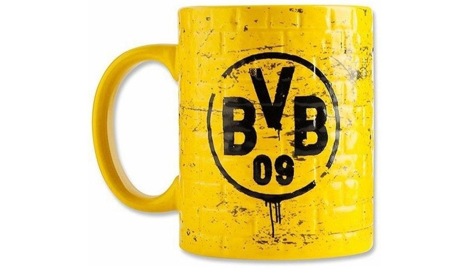 BVB MERCHANDISING Tasse BVB TASSE GELBE WAND, Steingut