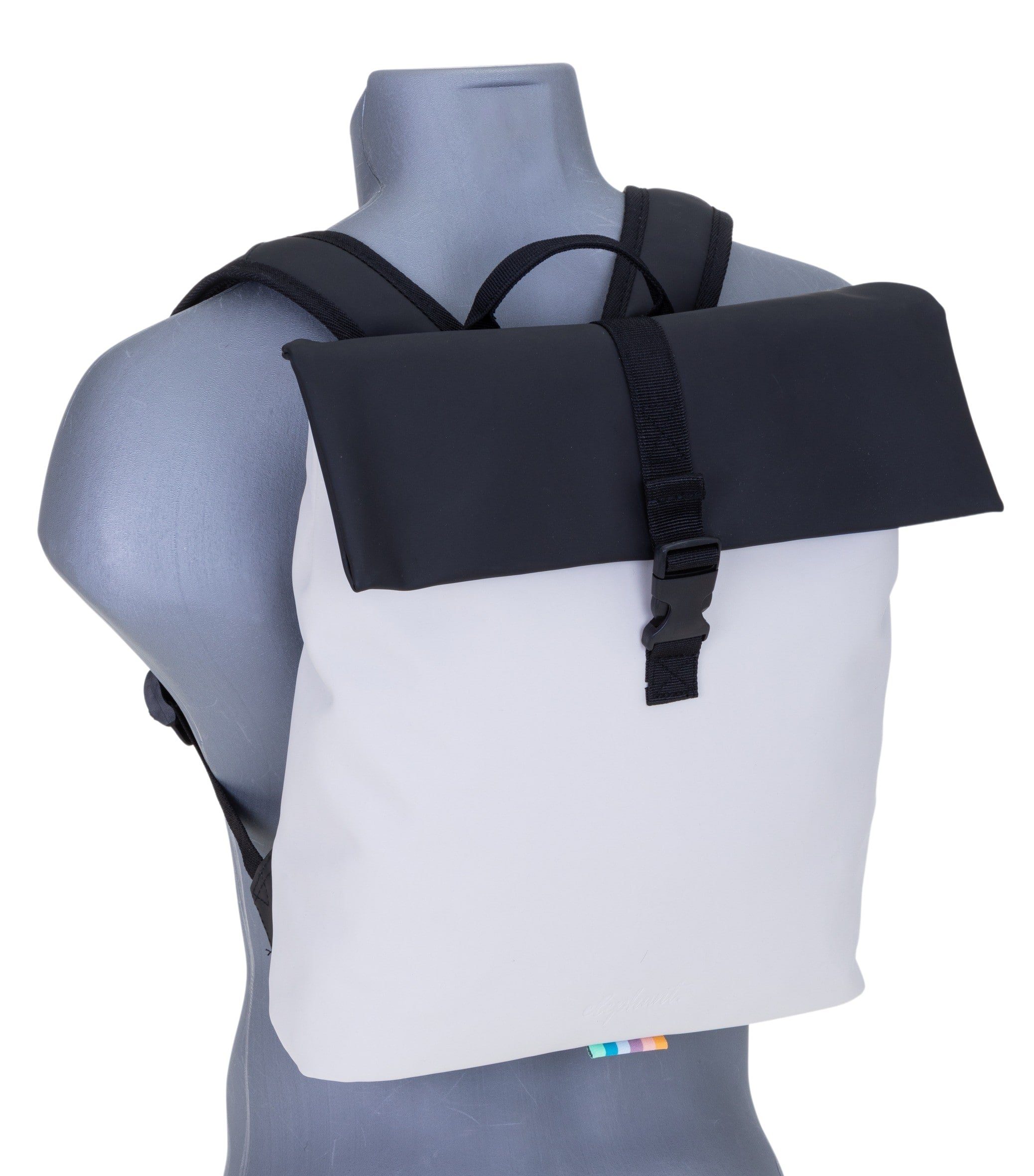 ELEPHANT Cityrucksack Takskal 12820 Damenrucksack wasserabweisend aus Plane, Rucksack Damen Handtasche iPad Tasche Geheimfach + Schlüsselbörse
