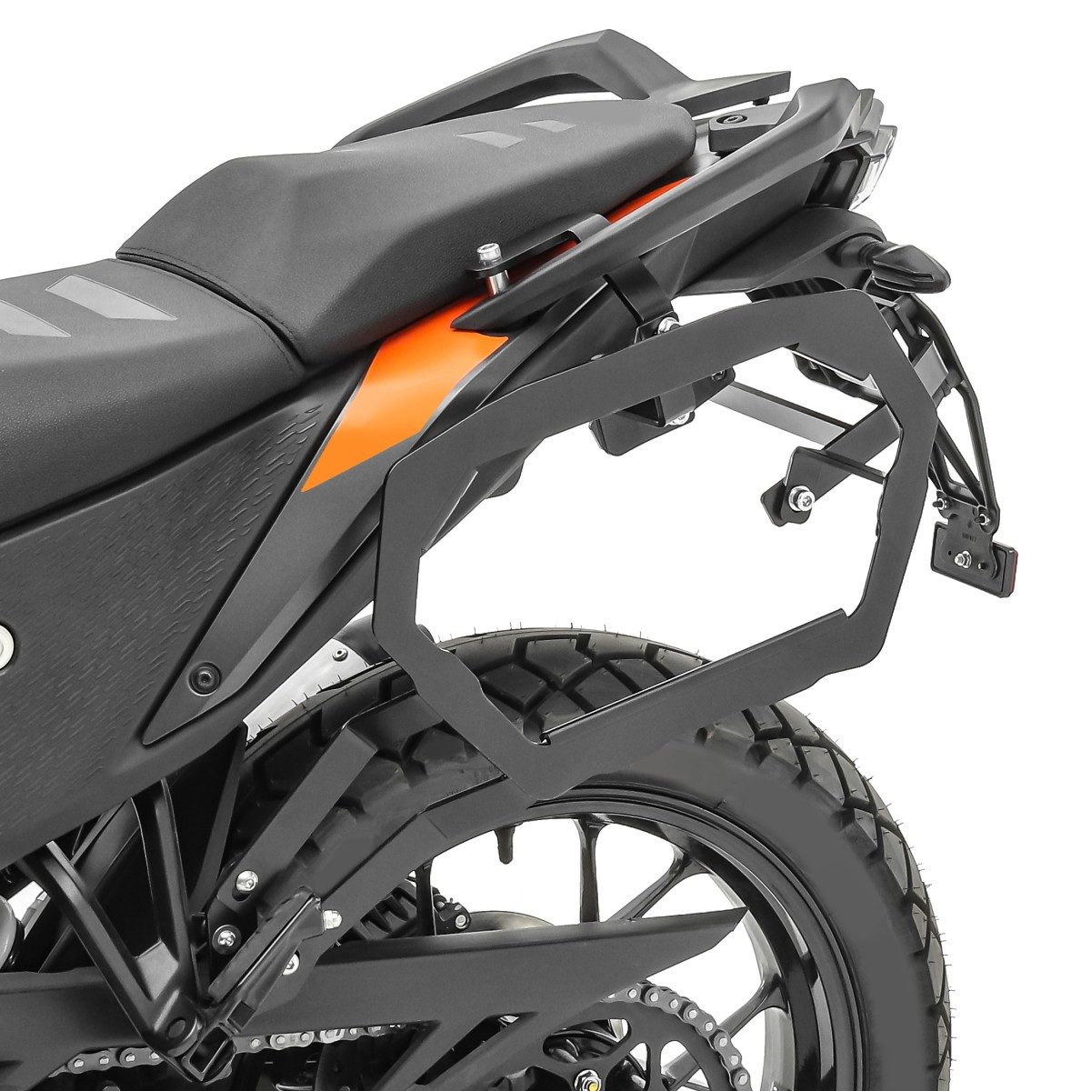 Bagtecs Koffer Kofferträger für KTM 390 Adventure 20-24 für Koffer und Satteltaschen