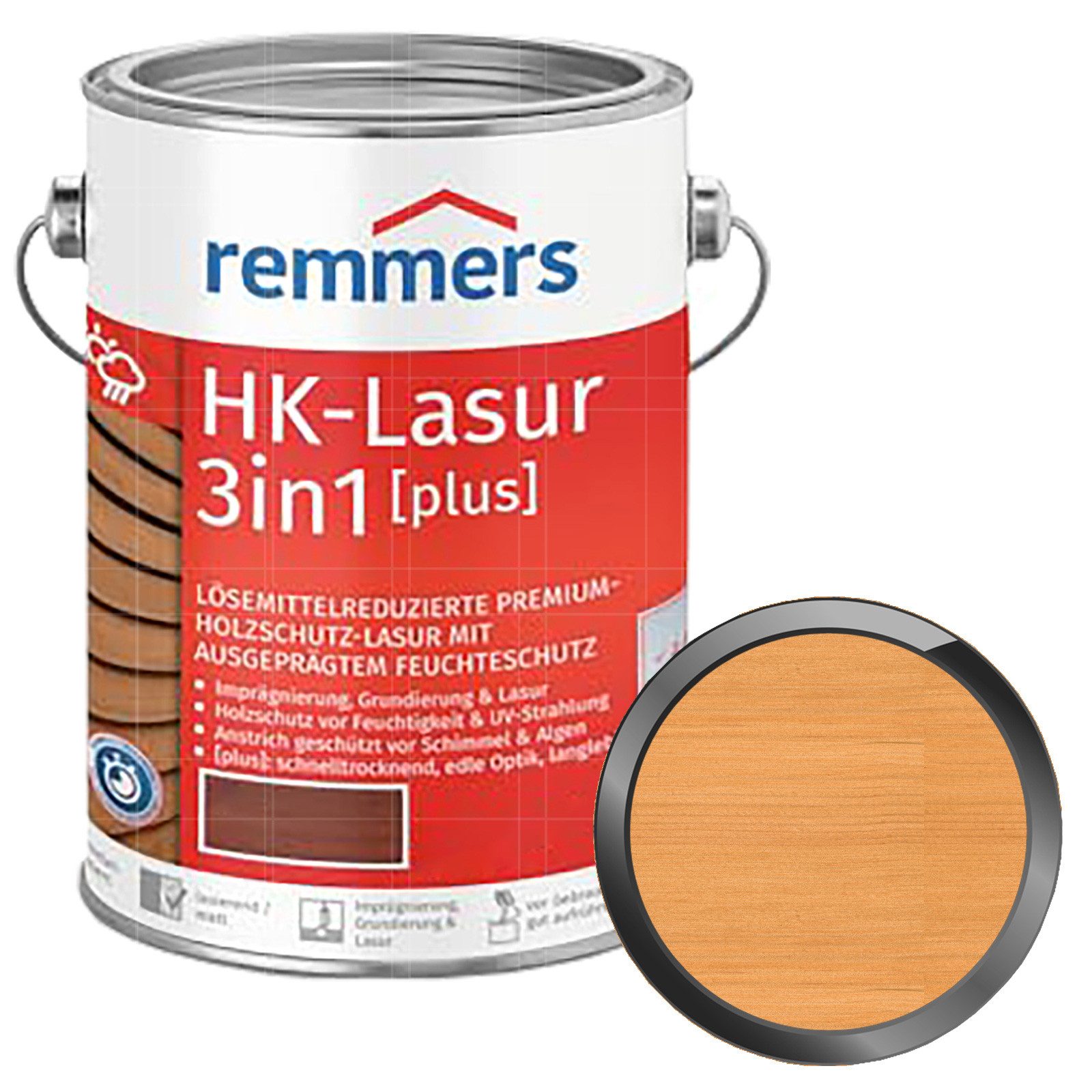 Remmers Lasur HK LASUR 3IN1 PLUS - 0.75 LTR
