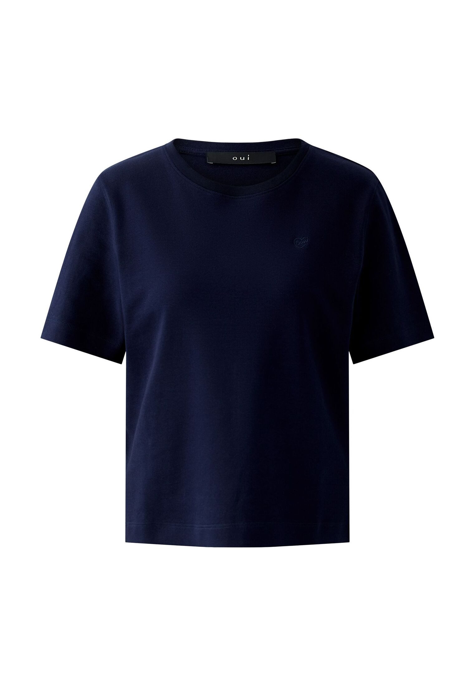 Oui T-Shirt SVEHA reine Baumwolle günstig online kaufen