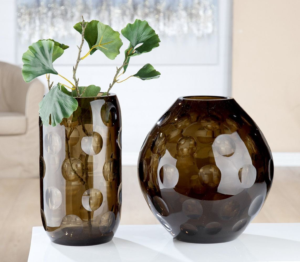 GILDE Dekovase Gilde Glasart Bauchige Vase "Bruna" (BxHxT) x. € 139,75