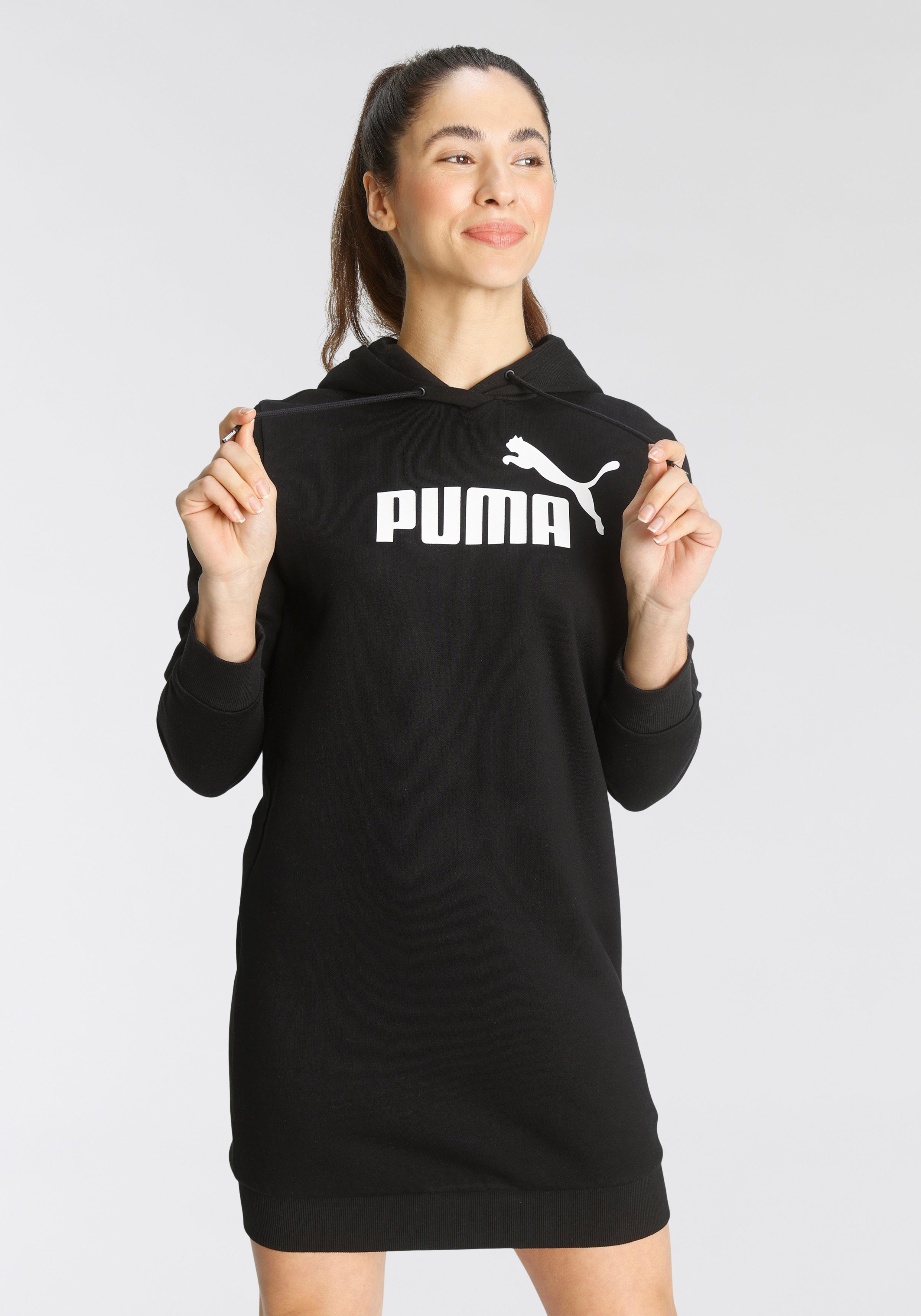 PUMA Sweatkleid »Essentials Logo Kapuzenkleid Damen«