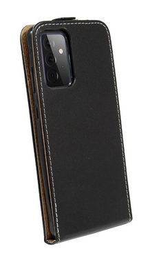 cofi1453 Handyhülle cofi1453® Flip Case kompatibel mit Samsung Galaxy, Kunstleder Schutzhülle Handy Wallet Case Cover mit Kartenfächern, Standfunktion Schwarz