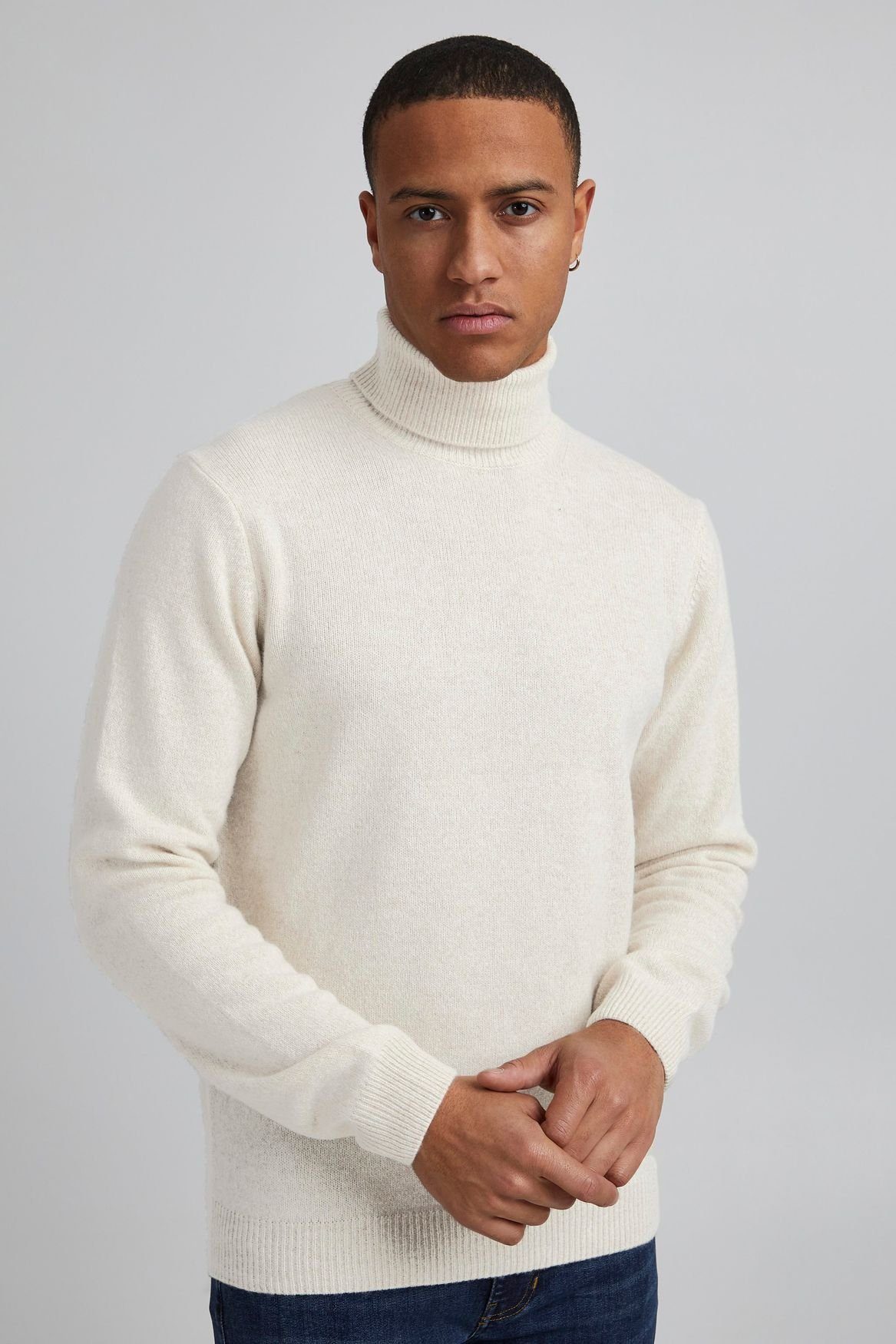 Casual Friday Strickpullover Karl roll neck bounty knit - H-4428