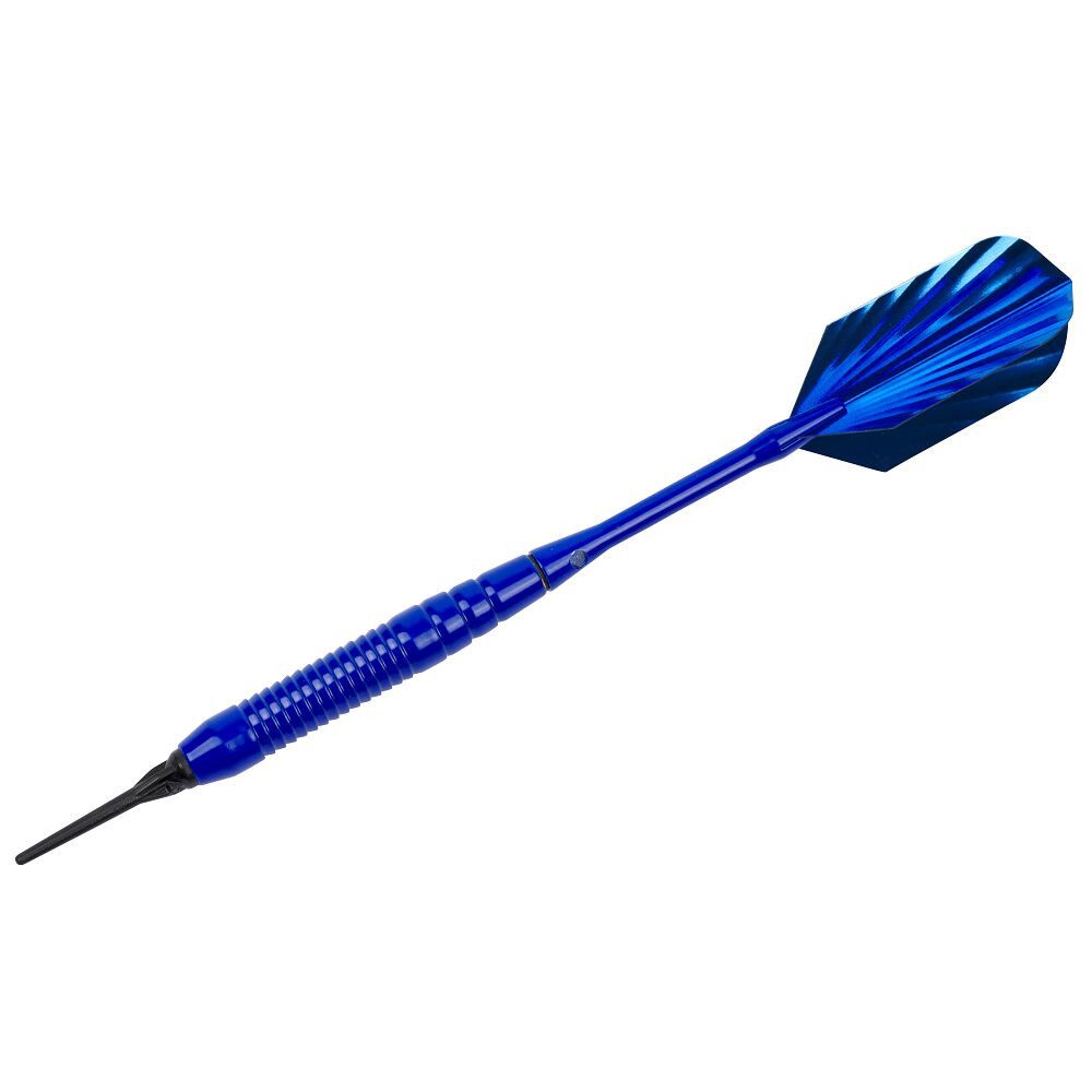 Kings Dart Softdarts Softdarts Blue Star, 18 g, Robustes Messingbarrel mit gutem Grip