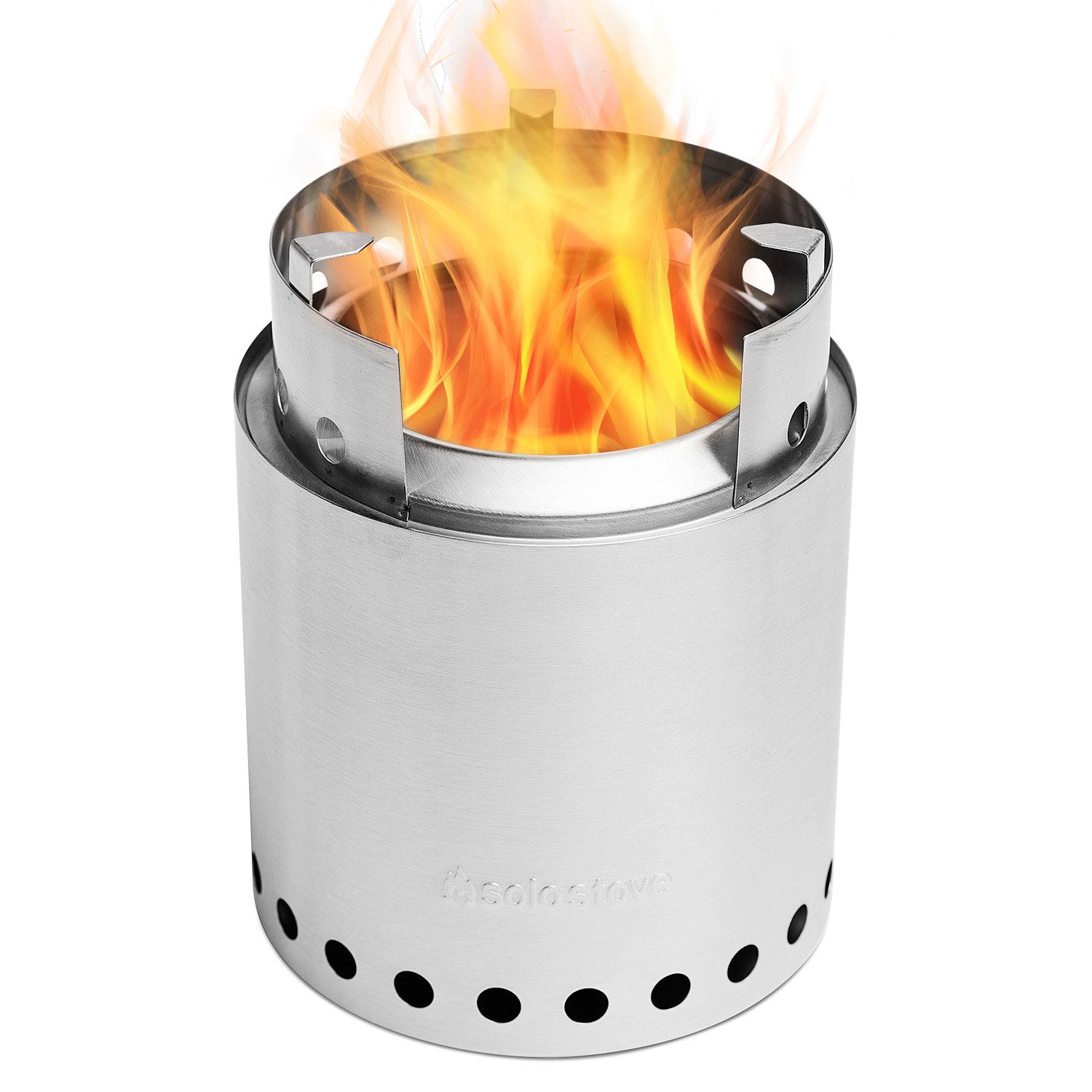 Feuergott Holzkohlegrill FEUERGOTT Grillhandschuhe & Solo Stove Campfire Campingkocher