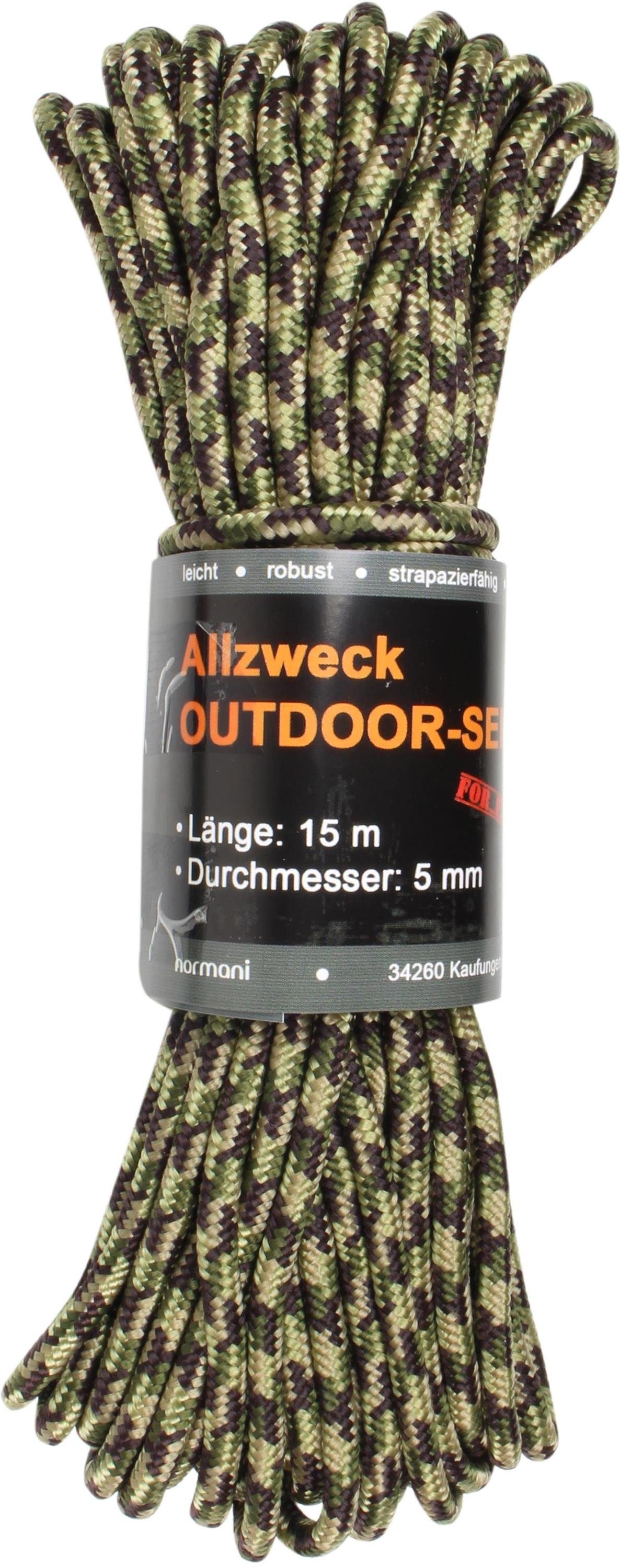 normani Allzweck-Outdoor-Seil 5 mm x 15 günstig online kaufen
