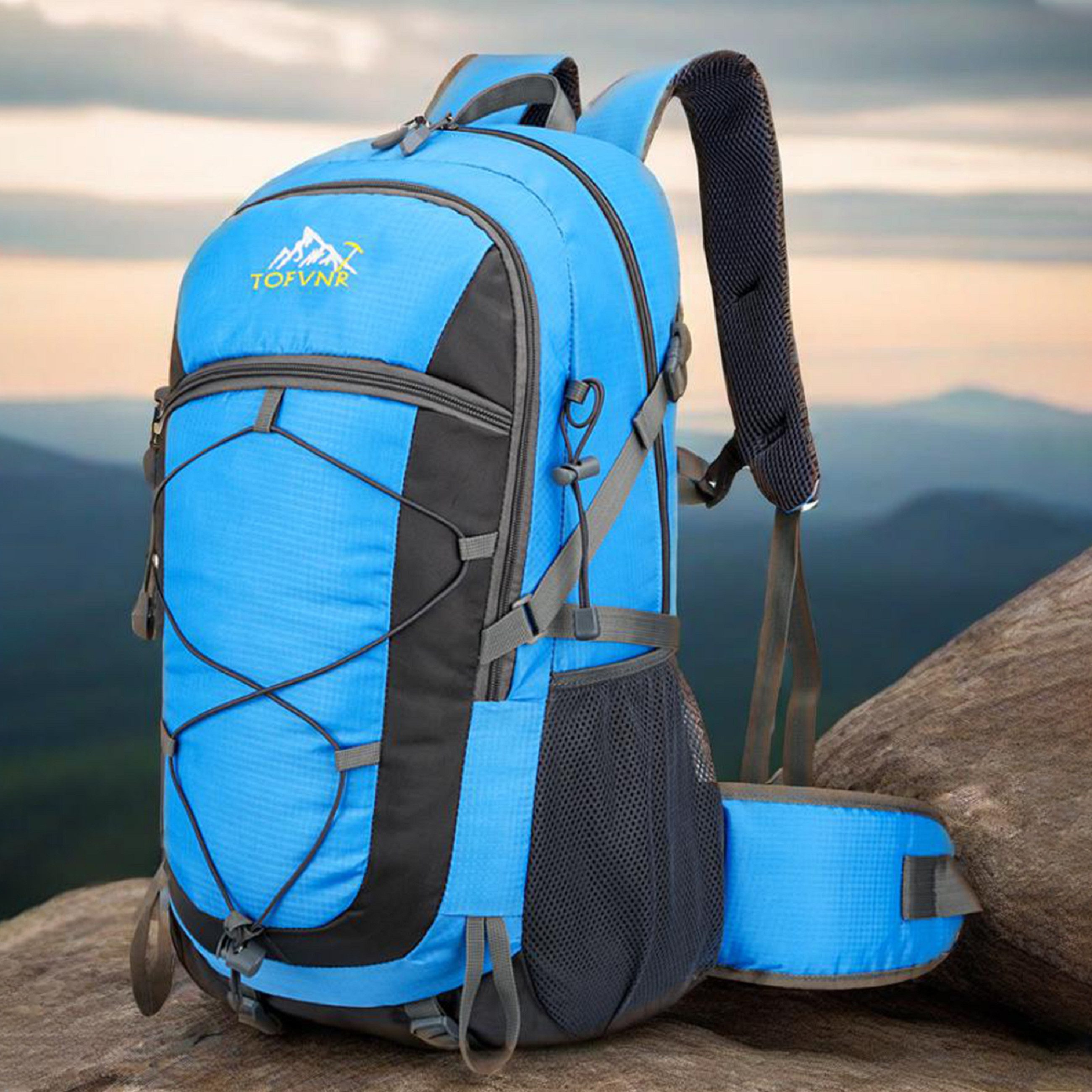 YINDN Wanderrucksack 36-55L Trekkingrucksack, Wasserdichter Outdoorrucksack günstig online kaufen