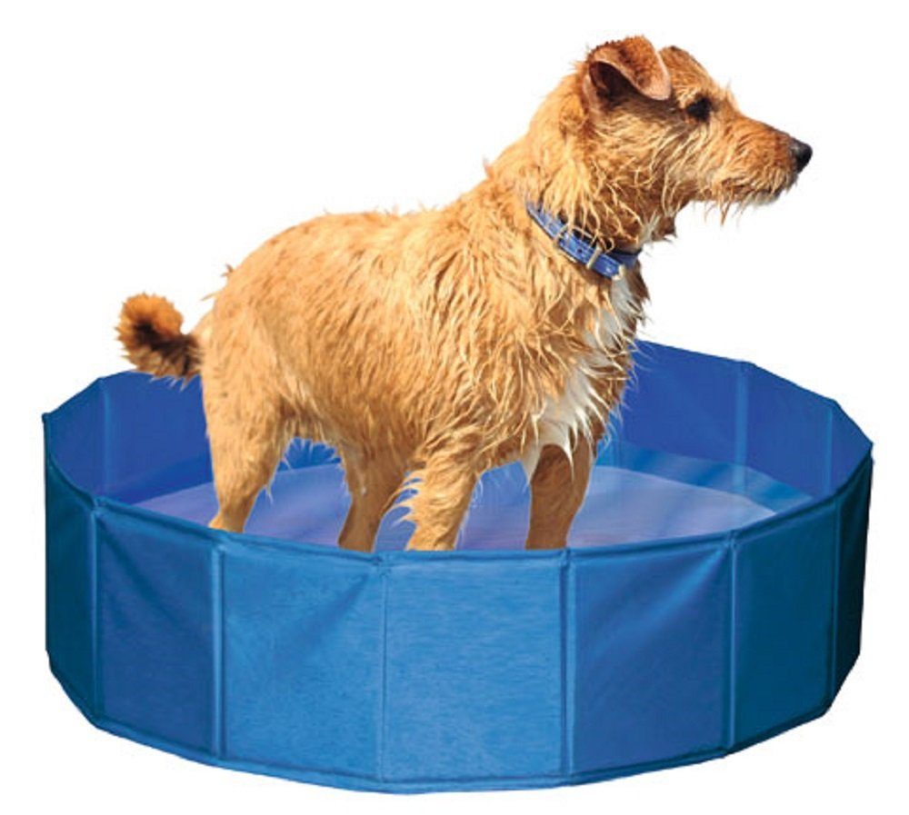 Tierbett Hundepool Durchmesser 80 cm Höhe 20 cm Kerbl 82398
