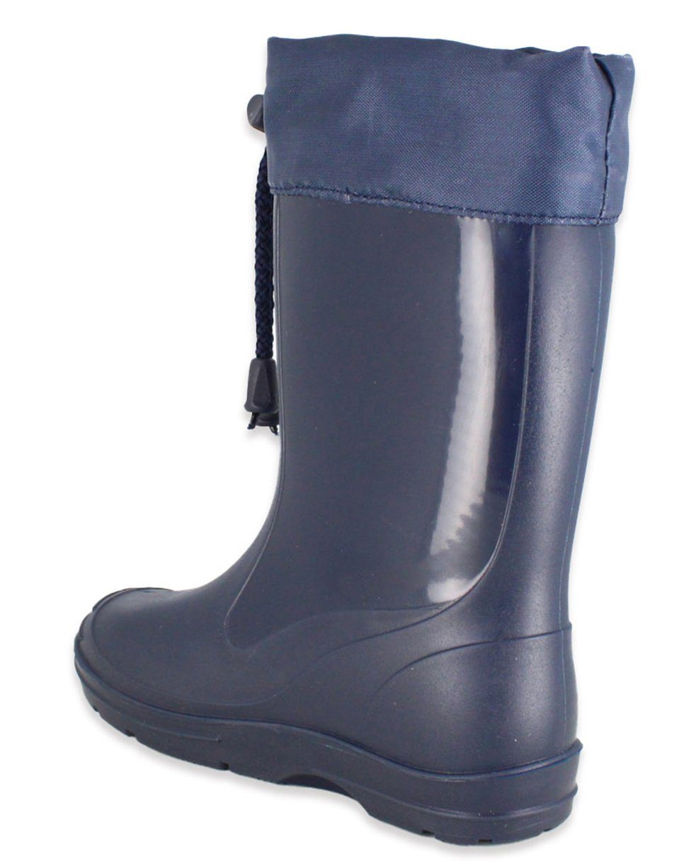 Allrounder, wasserdicht, Regenstiefel Gummistiefel und Mädchen, vielen schmale herausnehmbare Größen Jungen (für in Farben Innensohle Passform, dunkelblau erhältlich) und robuster Beck