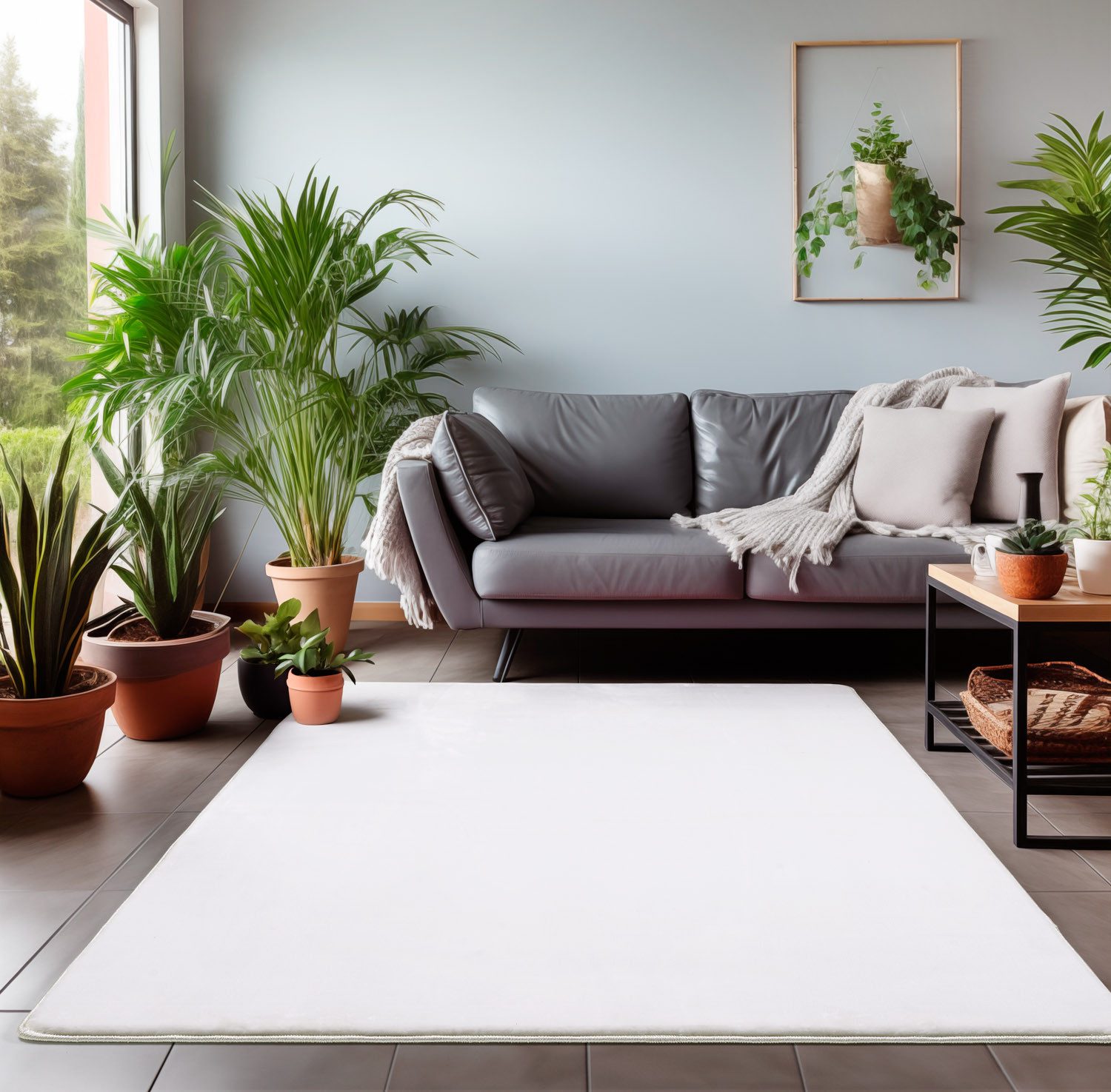 Teppium Teppich Unicolor - Einfarbig, Rechteckig, günstig online kaufen