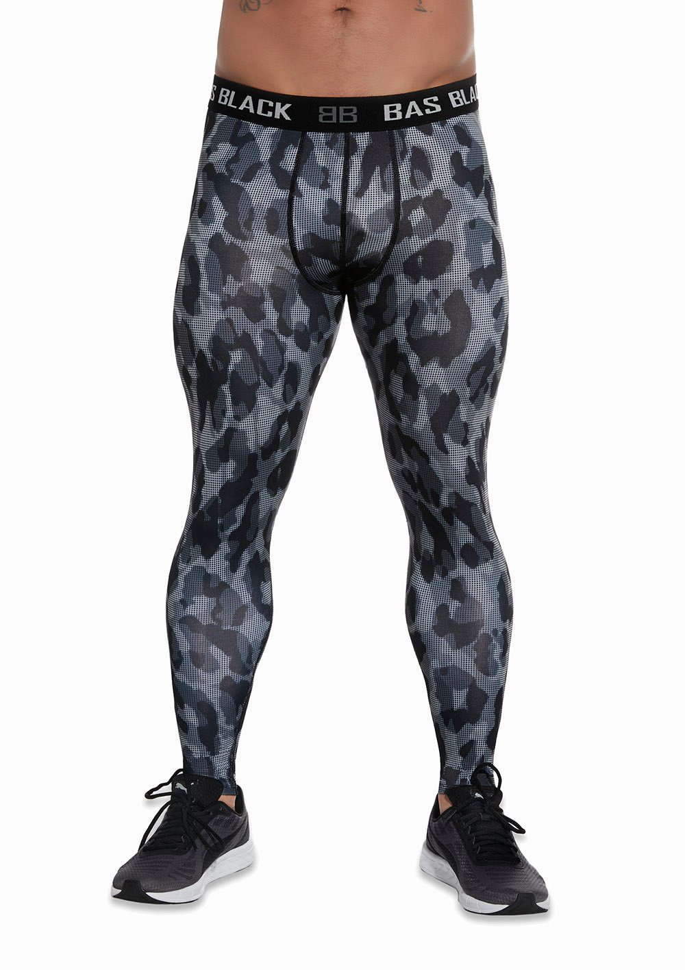 Bas Bleu Leggings HERREN SPORTLEGGINGS Jogging ALIEN Muster, komfortabel