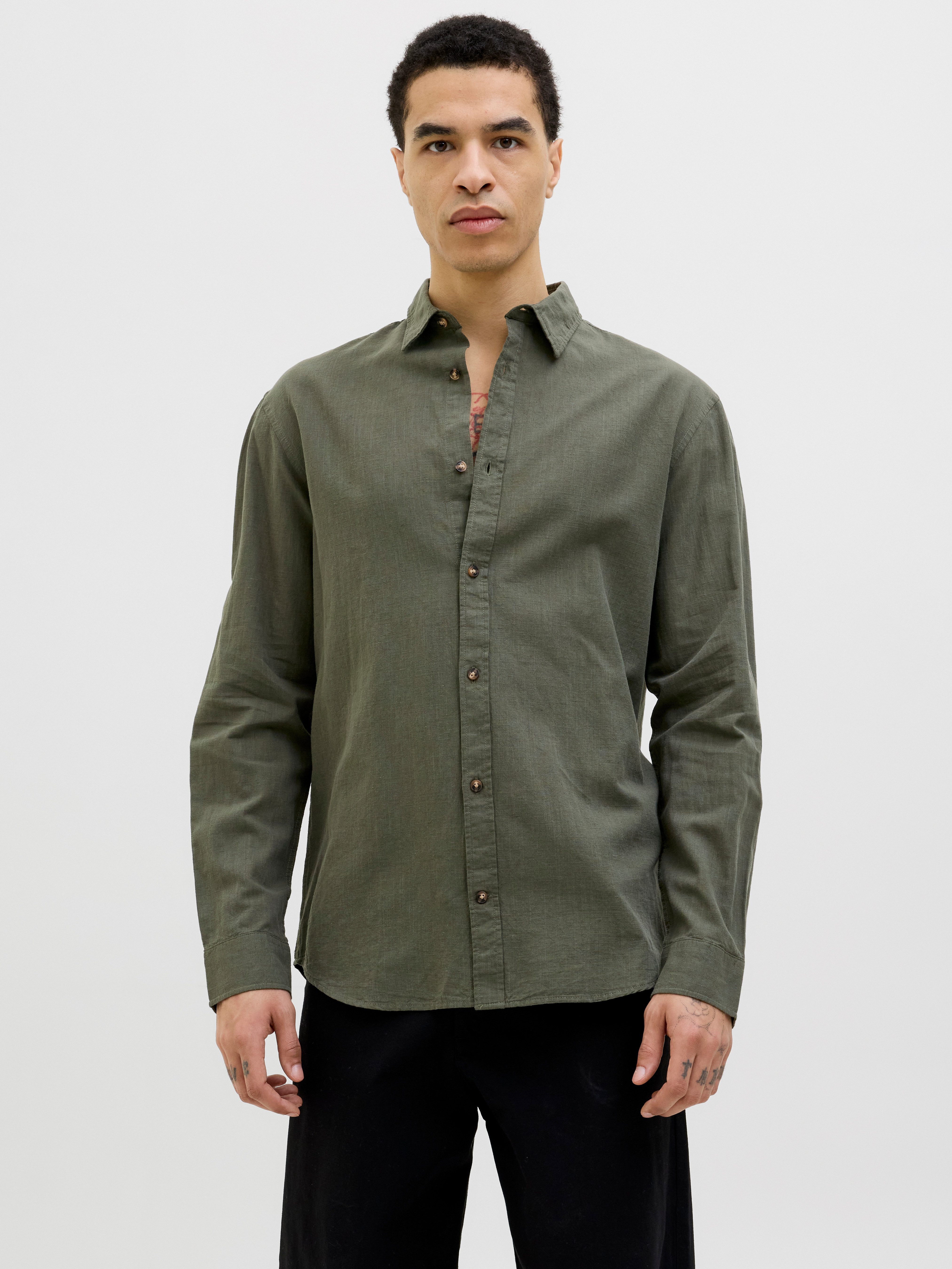 Jack & Jones Langarmhemd JJESUMMER SHIRT günstig online kaufen