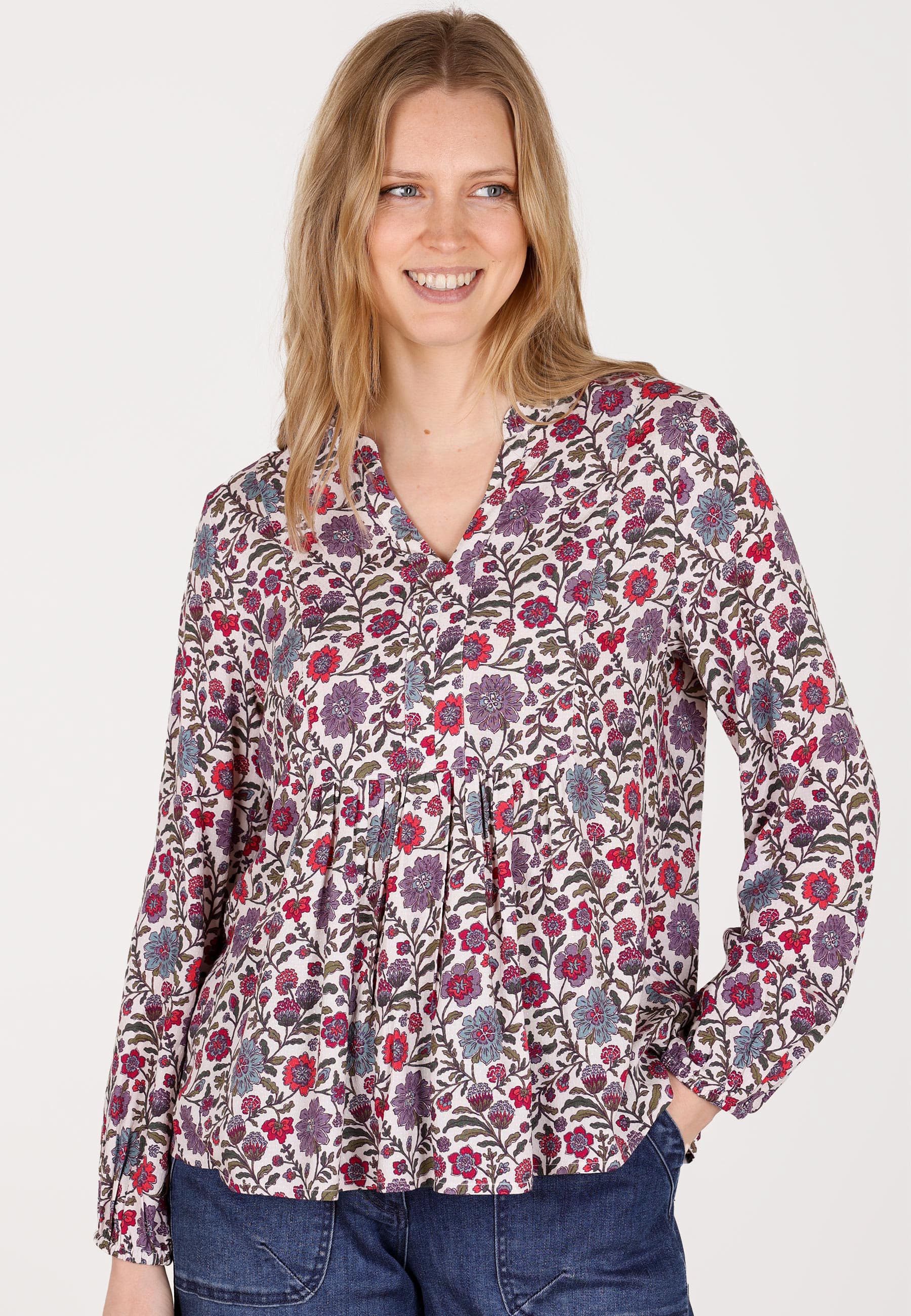 Sorgenfri Sylt Klassische Bluse Savanna