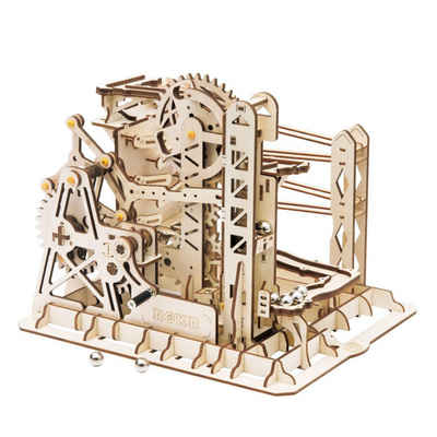 ROKR 3D-Puzzle Kugelbahn / Marble Run, 260 Puzzleteile