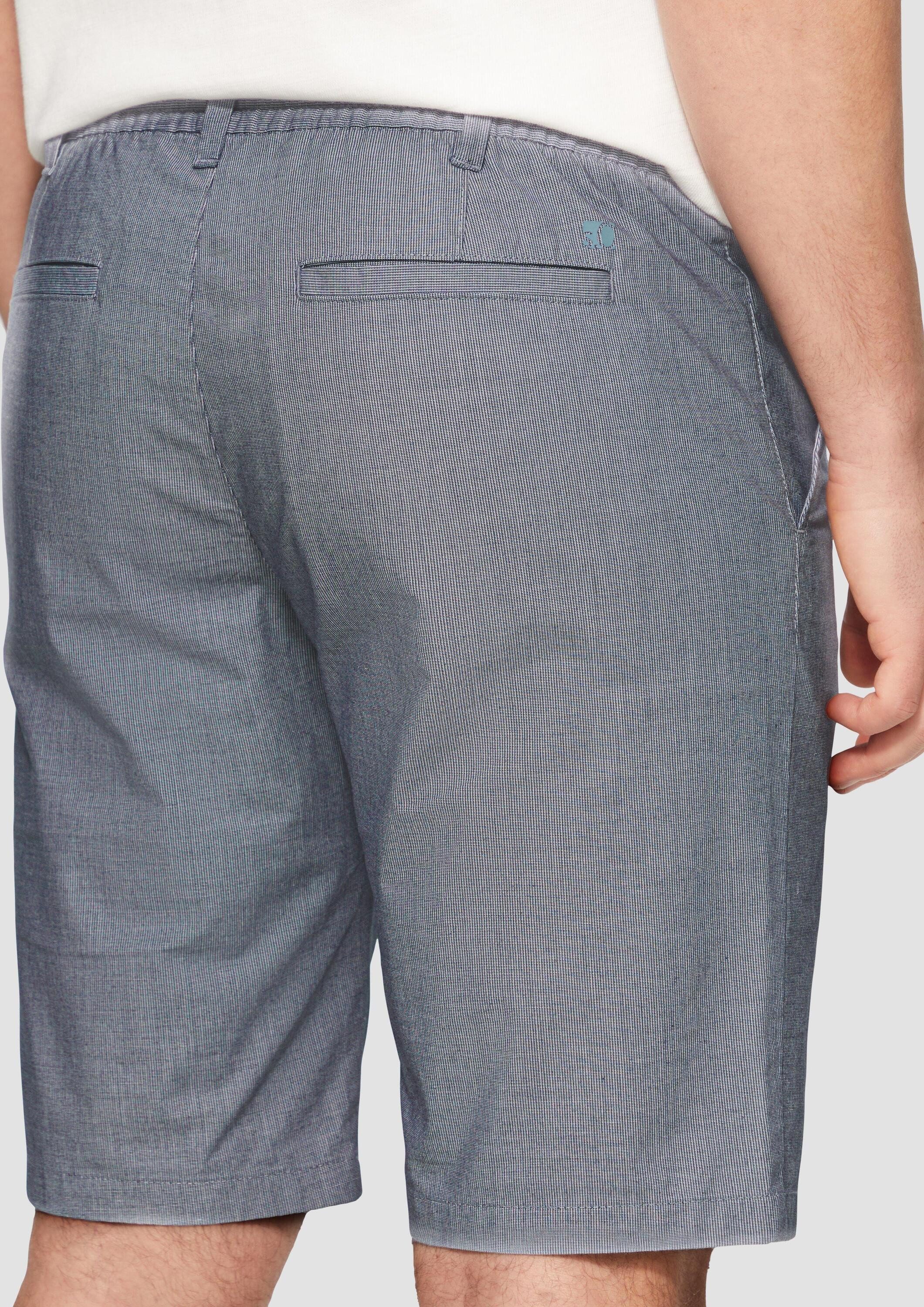 s.Oliver Shorts Bermuda PHOENIX Chino-Shorts aus Baumwollstretch in melierter Optik