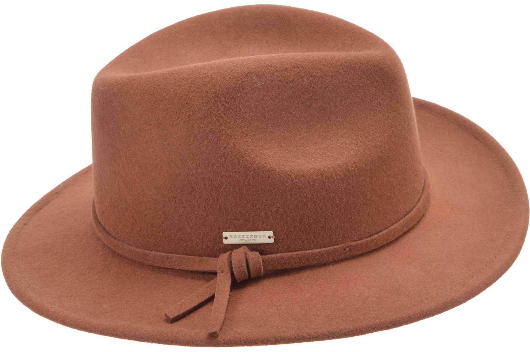 Seeberger Fedora Wollfilz Fedora 18831-0