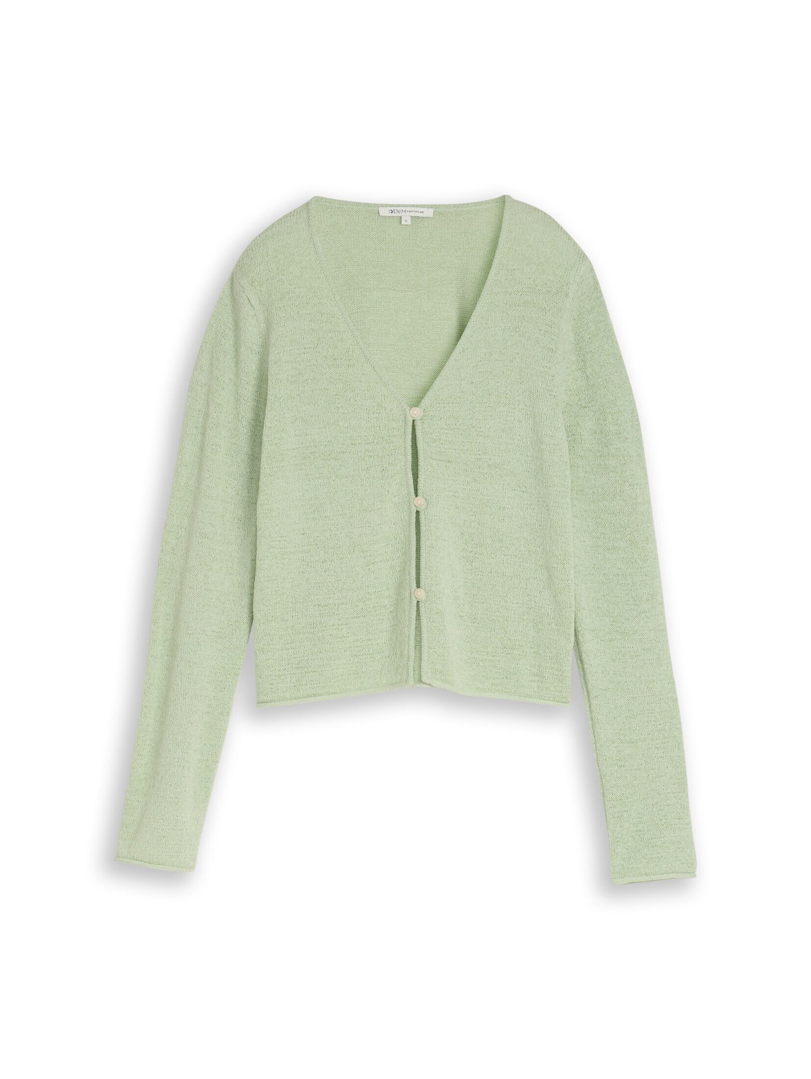 TOM TAILOR Denim Cardigan Pullover & Strickjacken Cardigan mit V-Ausschnitt