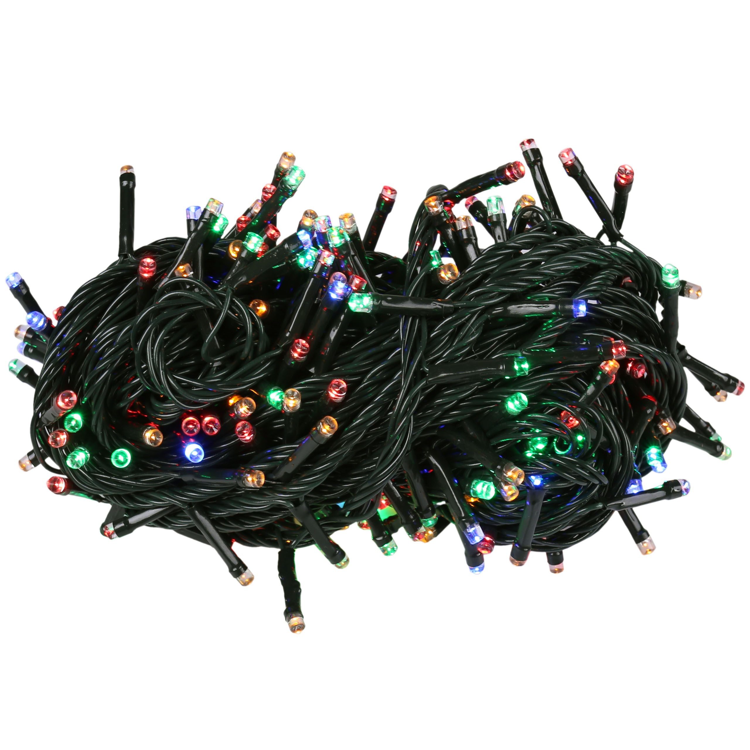 Sarcia.eu Christbaumkerzen Mehrfarbige weihnachtliche Lichterkette 300 LED