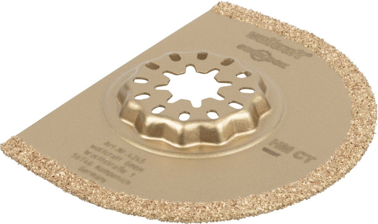 Akku-Multisäge Wolfcraft Segmentblatt Ø 75 mm HM-bestreut SL