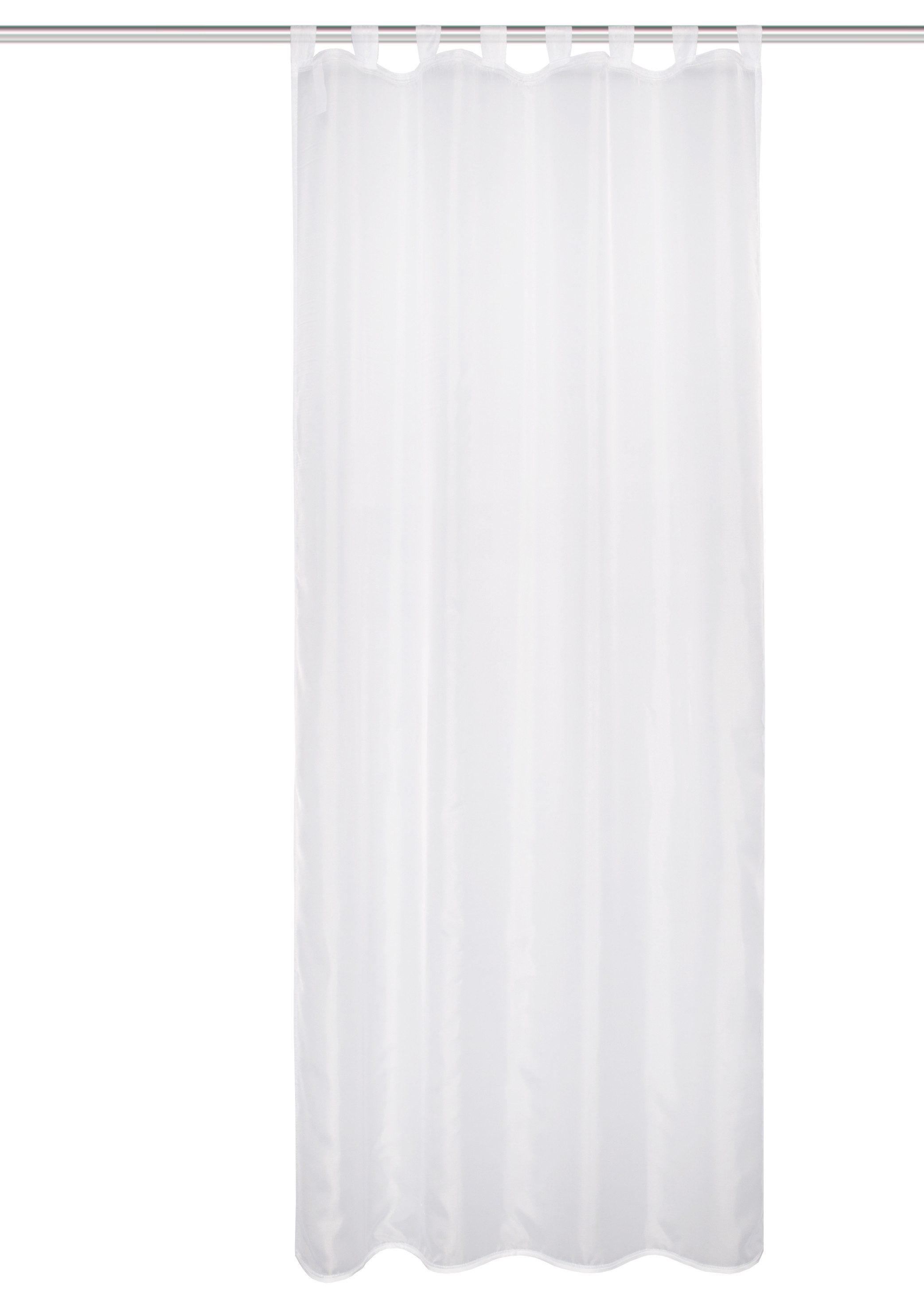 Vorhang Nessi 245 X 135 cm 1x Fertigschal Weiß