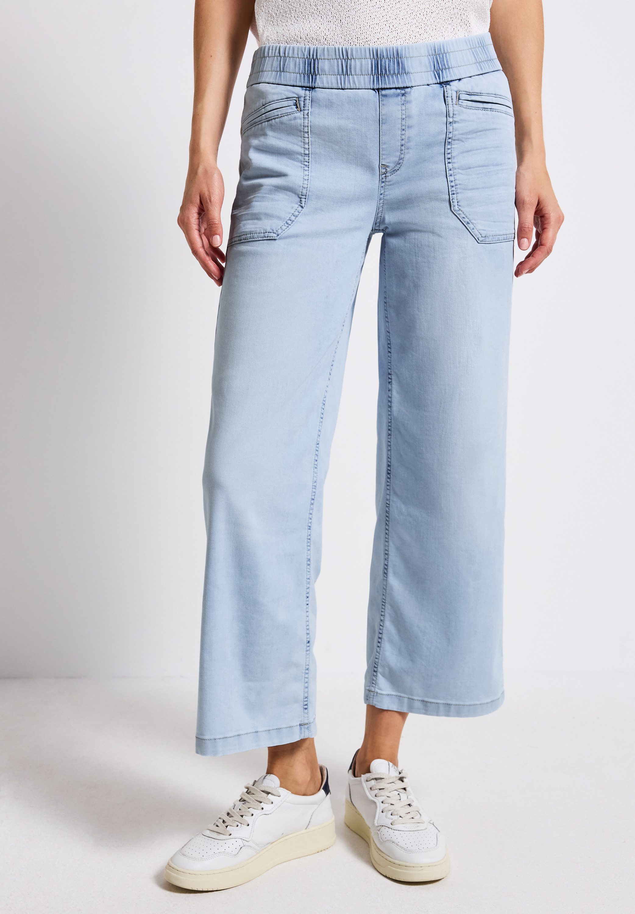 STREET ONE Loose-fit-Jeans Middle Waist