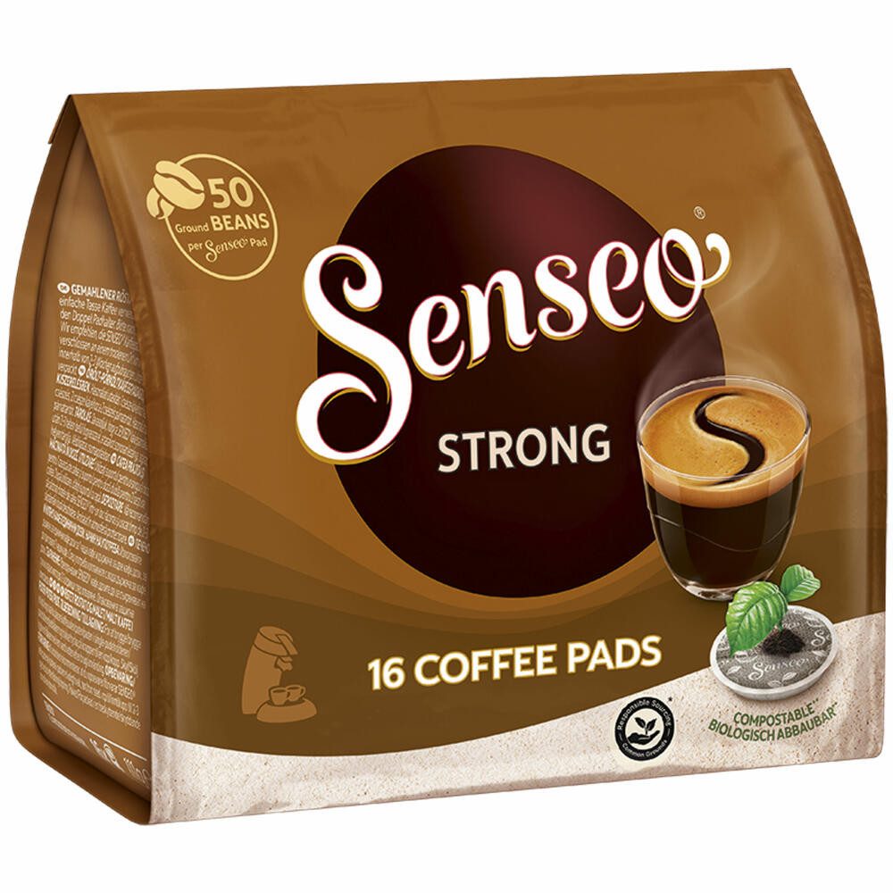 Senseo Kaffee Kräftig Strong 16 Pads