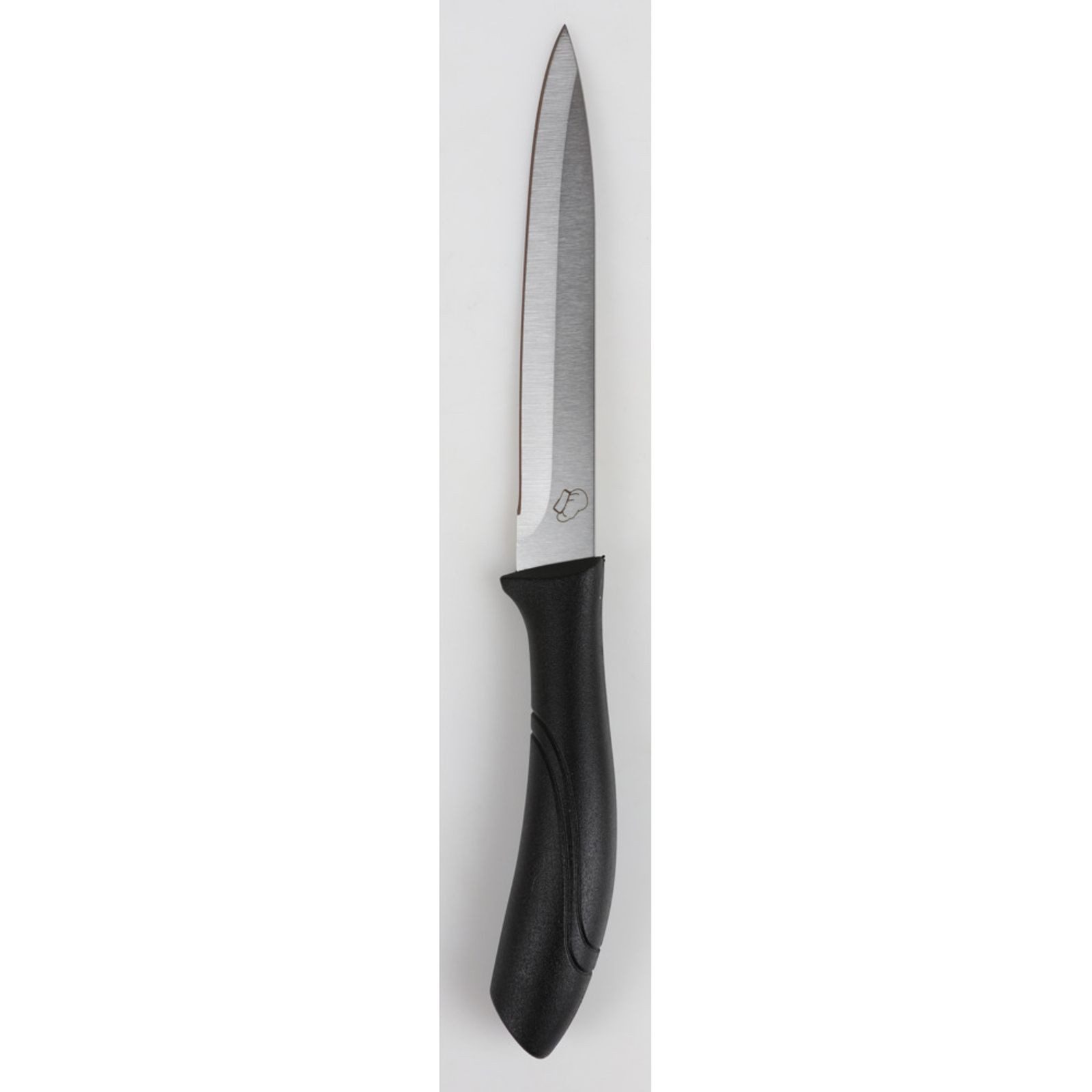 BURI Universalküchenmesser Allzweckmesser BASE 13 cm, Edelstahl Klinge, schwarzer PP Griff