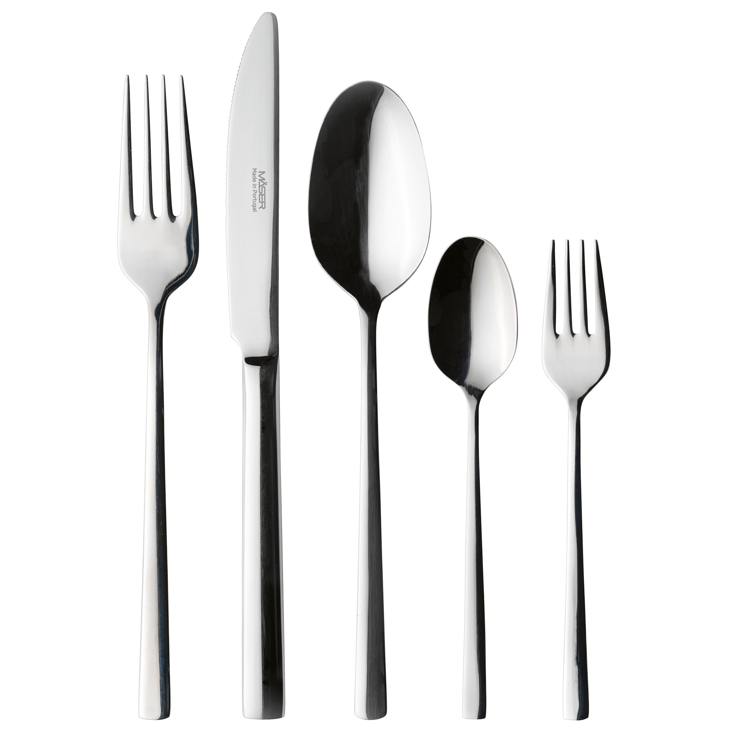 MÄSER Besteck-Set Oneda, 6 Personen, Edelstahl