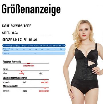 COOL-i ® Bauch- und Rückenstützgürtel, Waist Trainer,Taillenformer Mieder, in Größe S-4XL