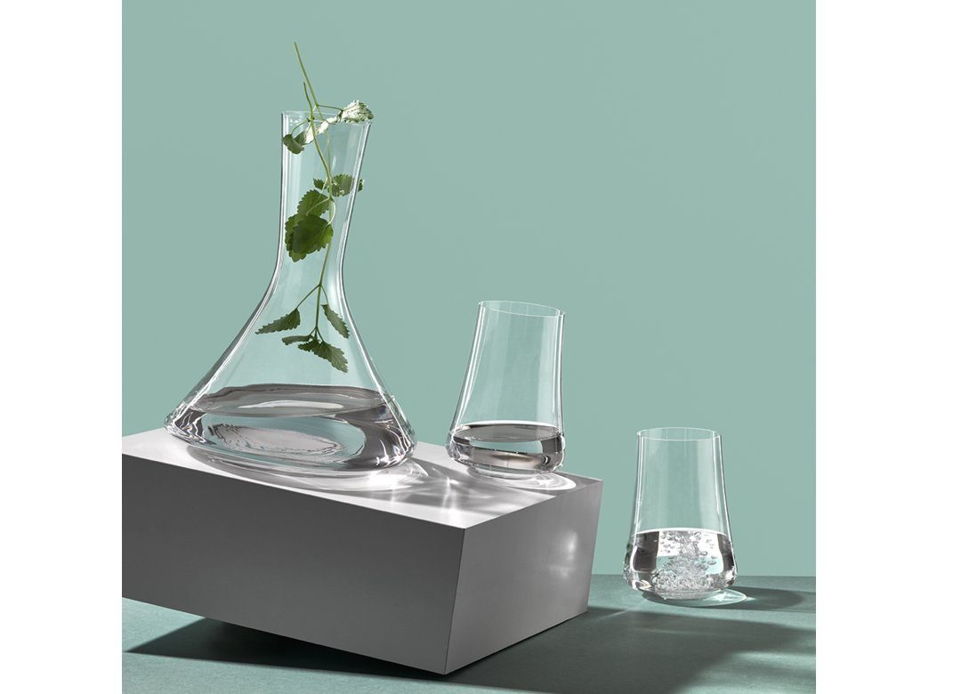 Gläser-Set Xtra Kristallglas zwei Wassergläser + eine Karaffe, 3er Set